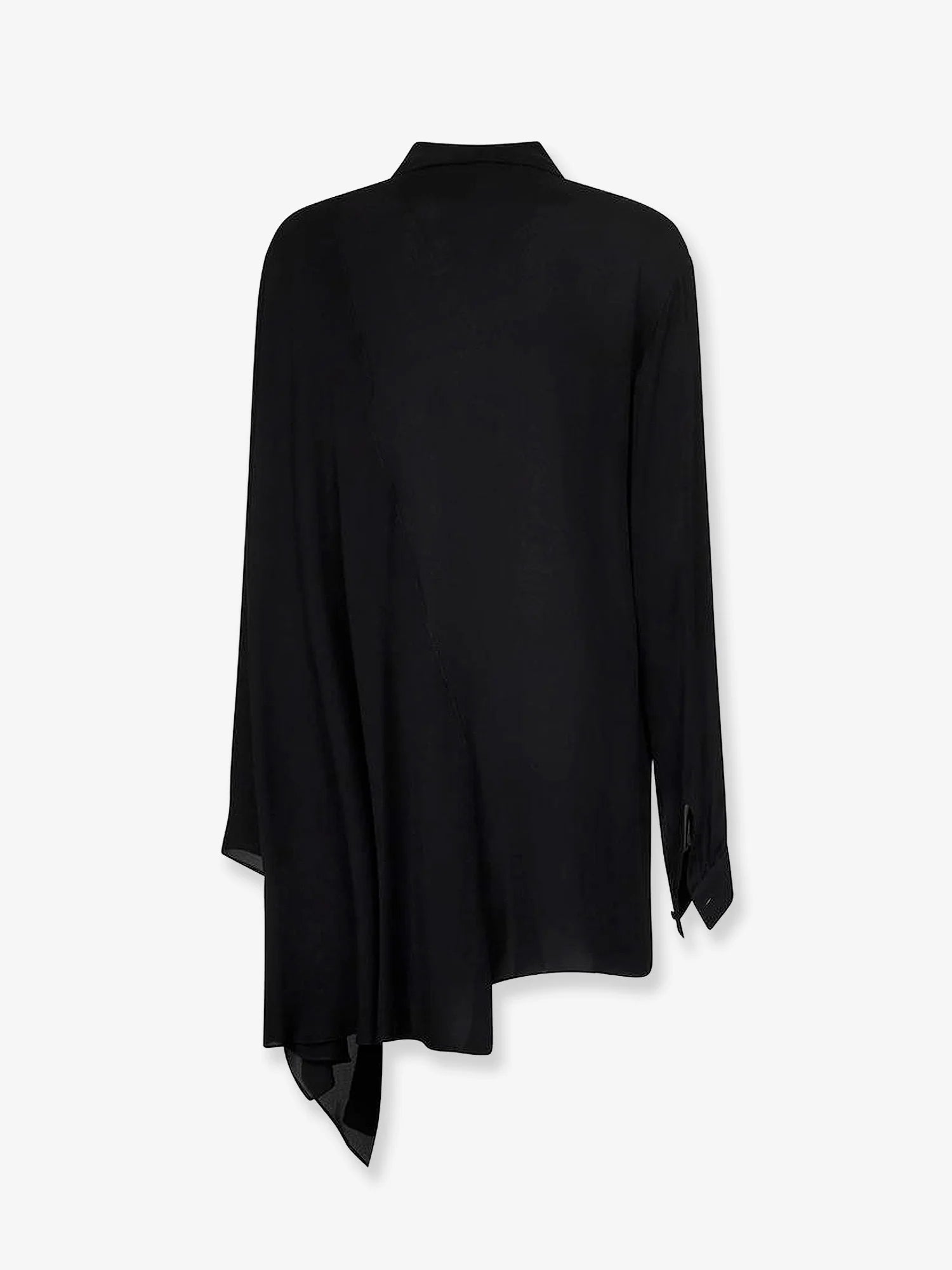 Silk shirt with bow