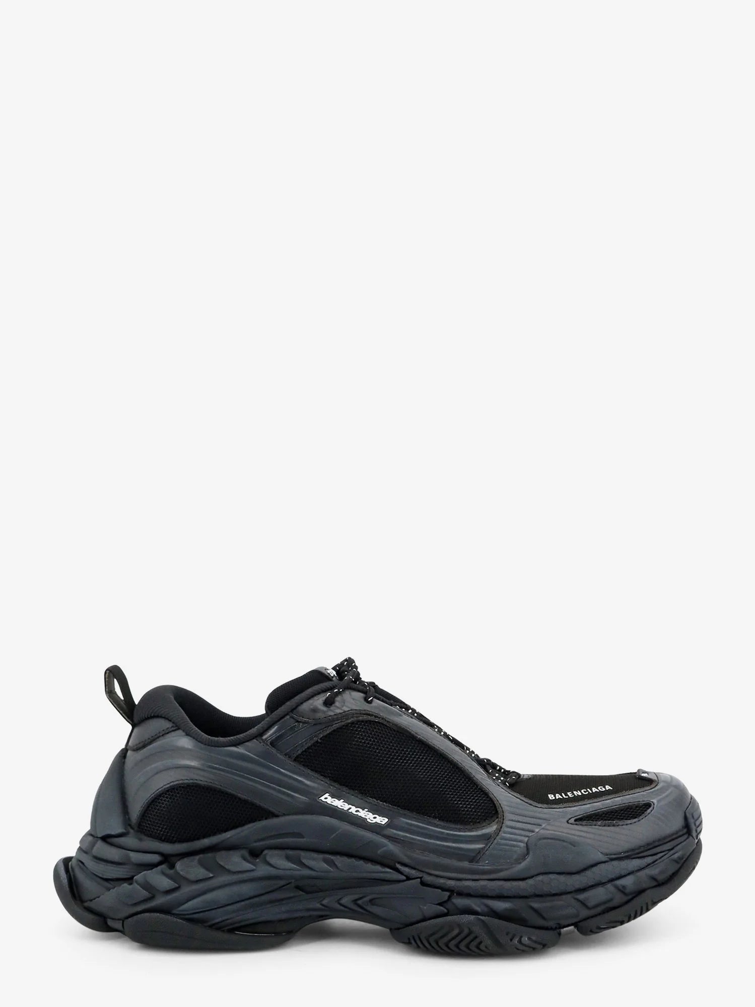 Triple S.2 Gradient mesh sneakers with used-effect nylon inserts