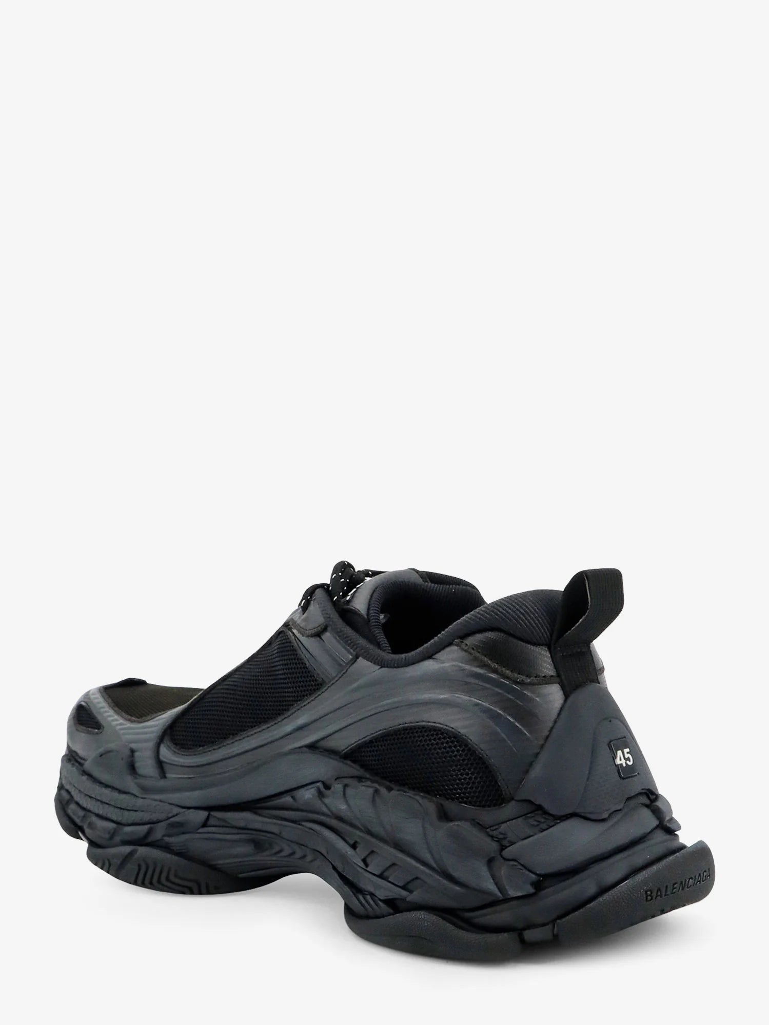 Triple S.2 Gradient mesh sneakers with used-effect nylon inserts