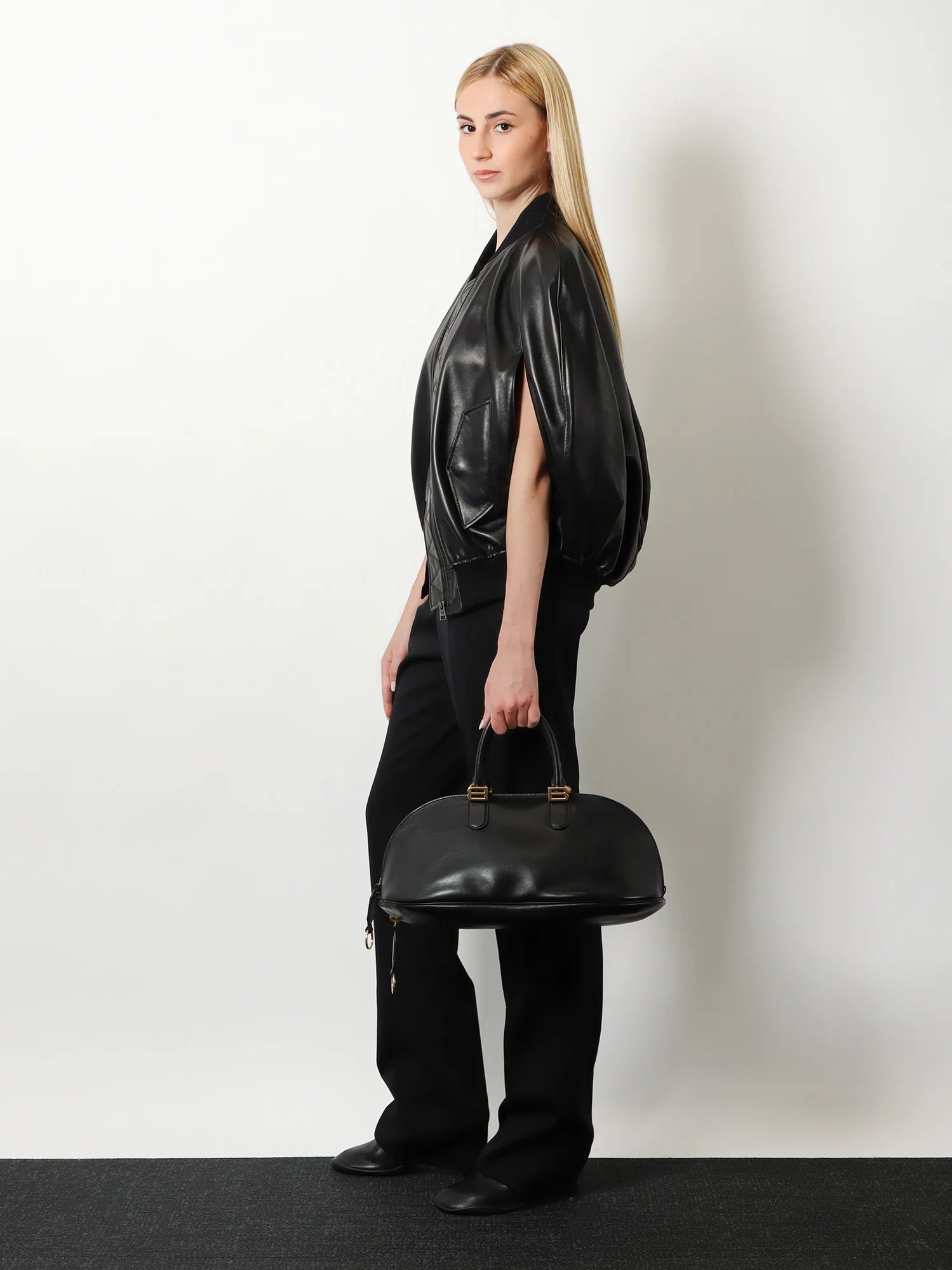 Bolero Bowling Medium Leather Bag