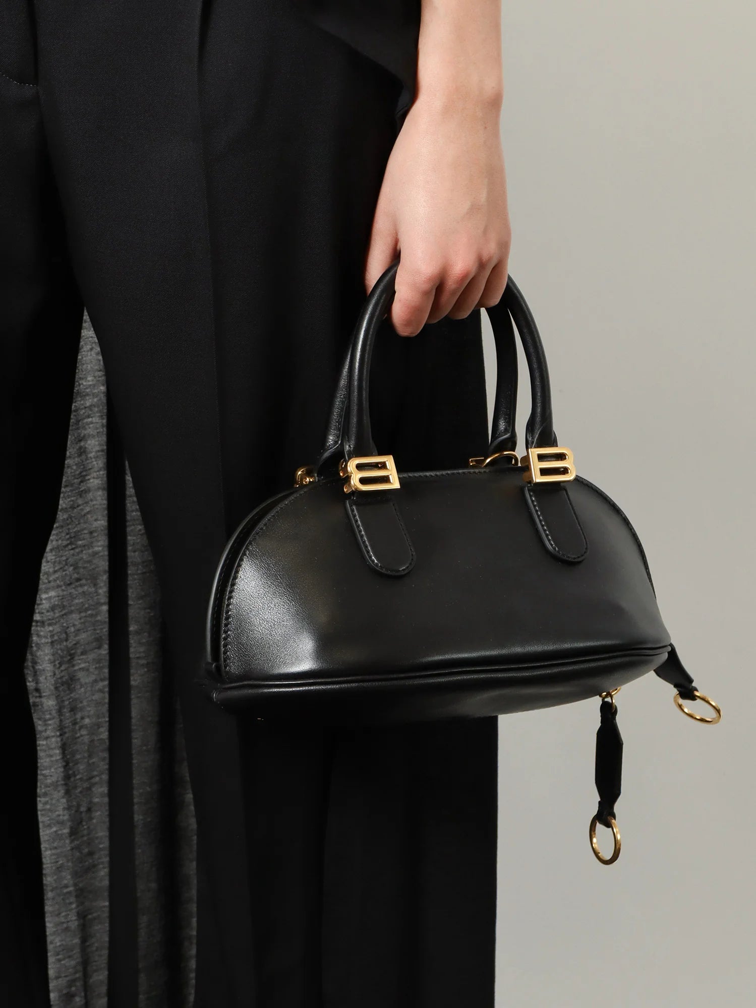 Bowling Bolero leather handbag