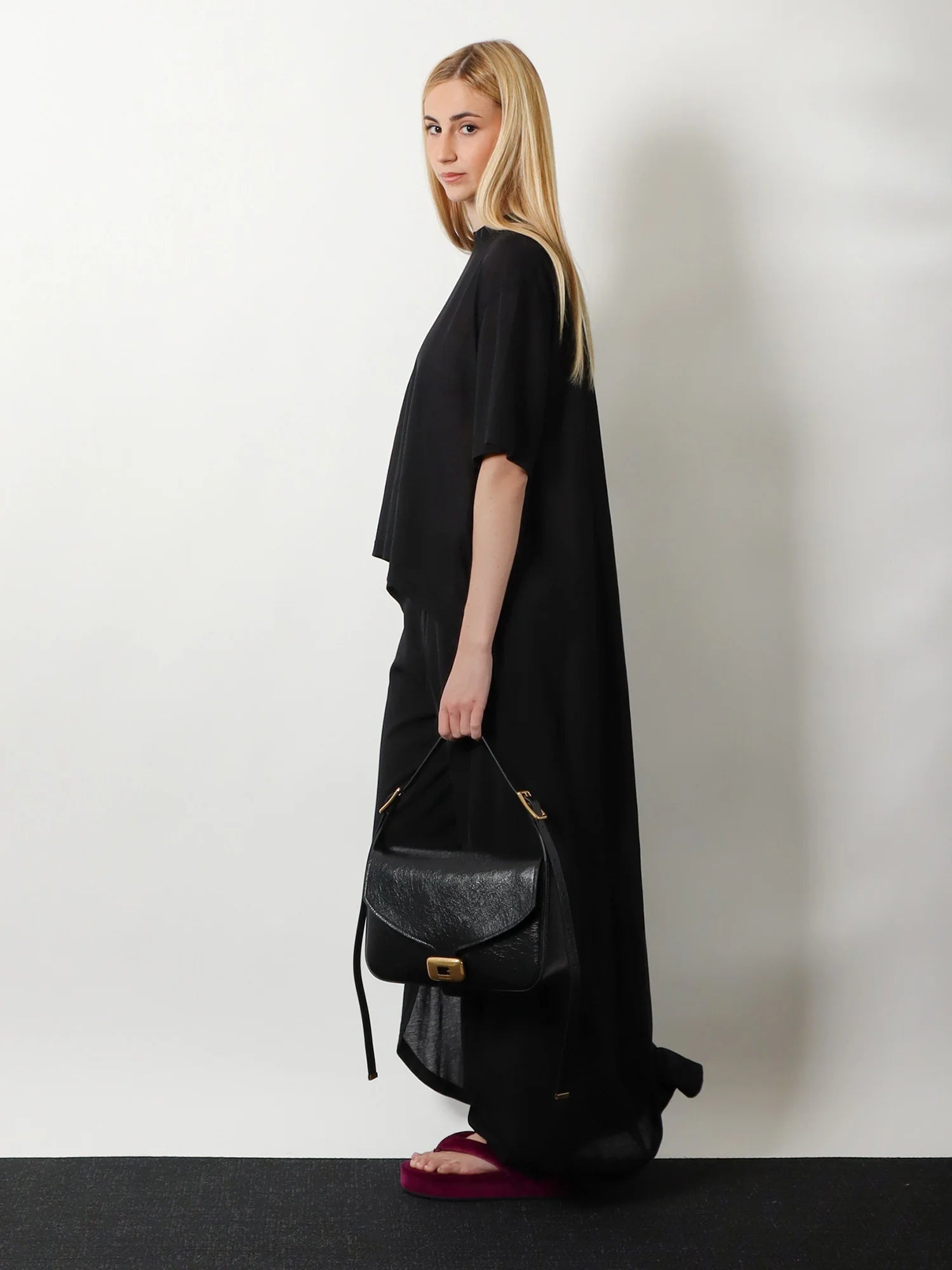 Clicca Arena leather medium shoulder bag