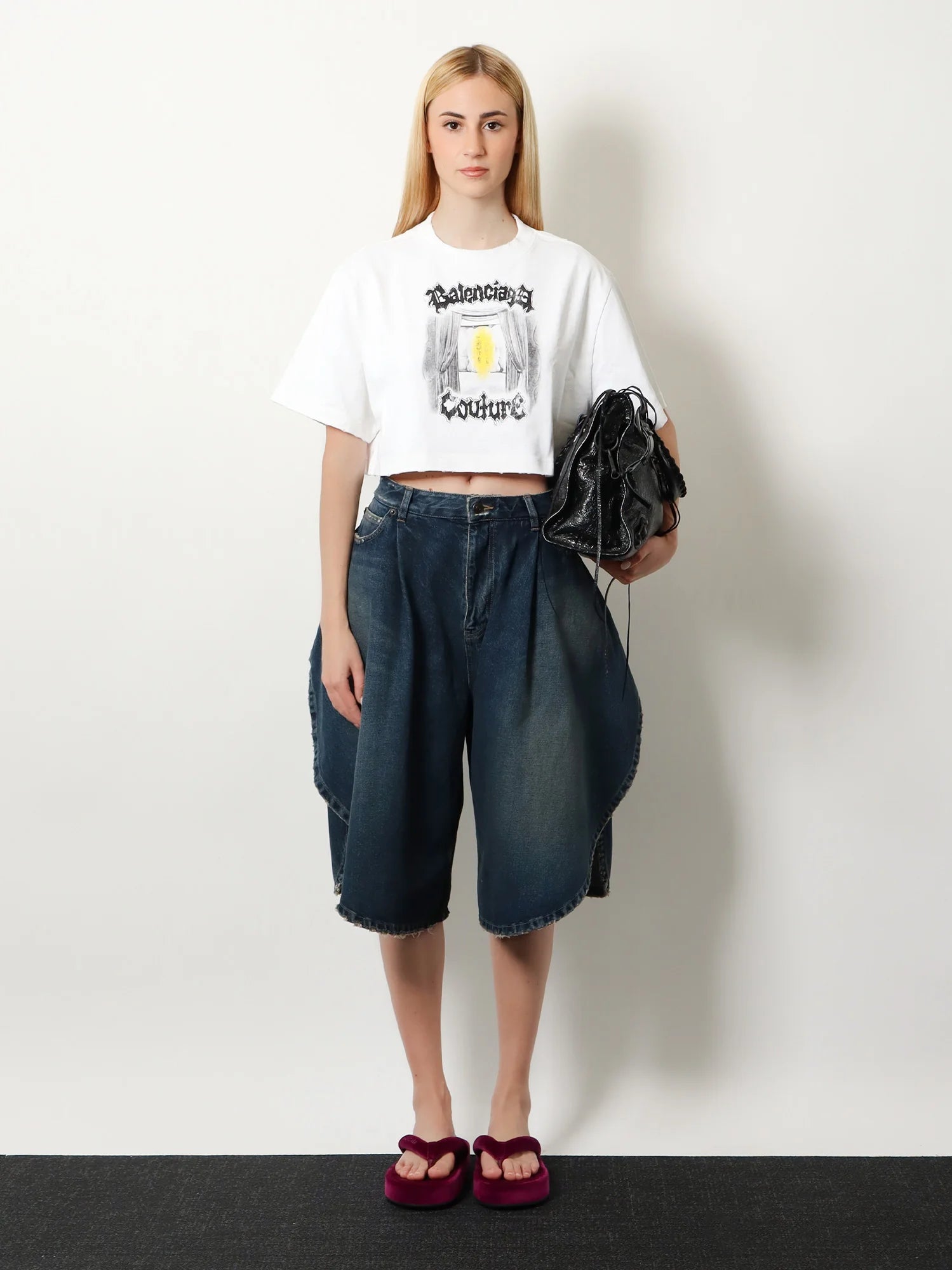 Cotton Bermuda shorts