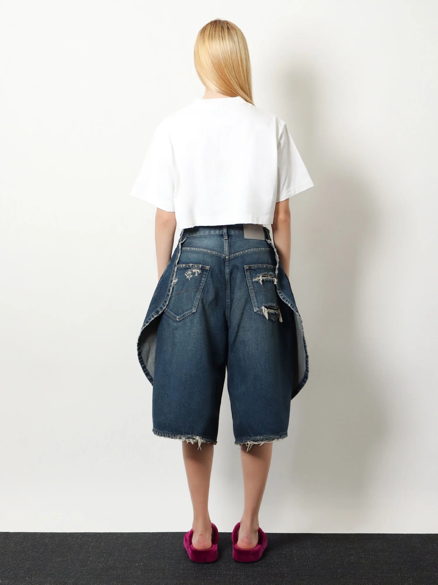 Cotton Bermuda shorts