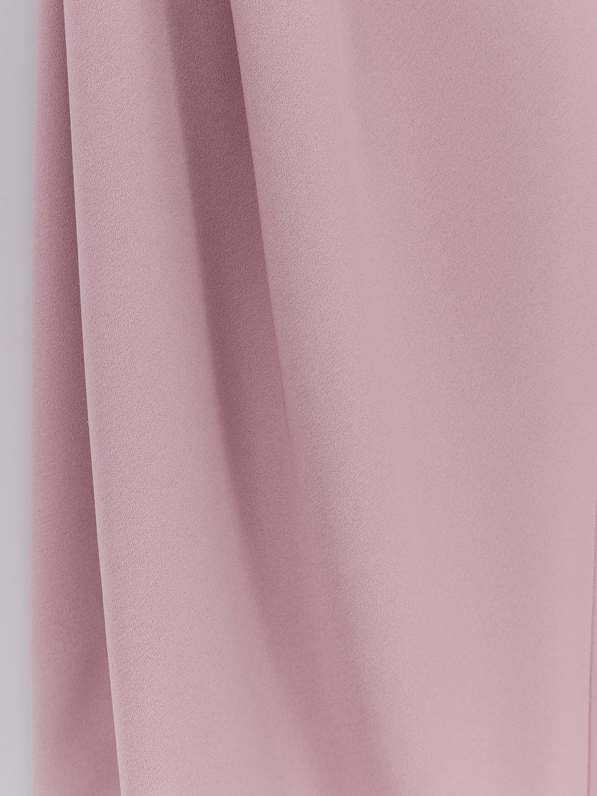 Midi Sack silk and wool dress
