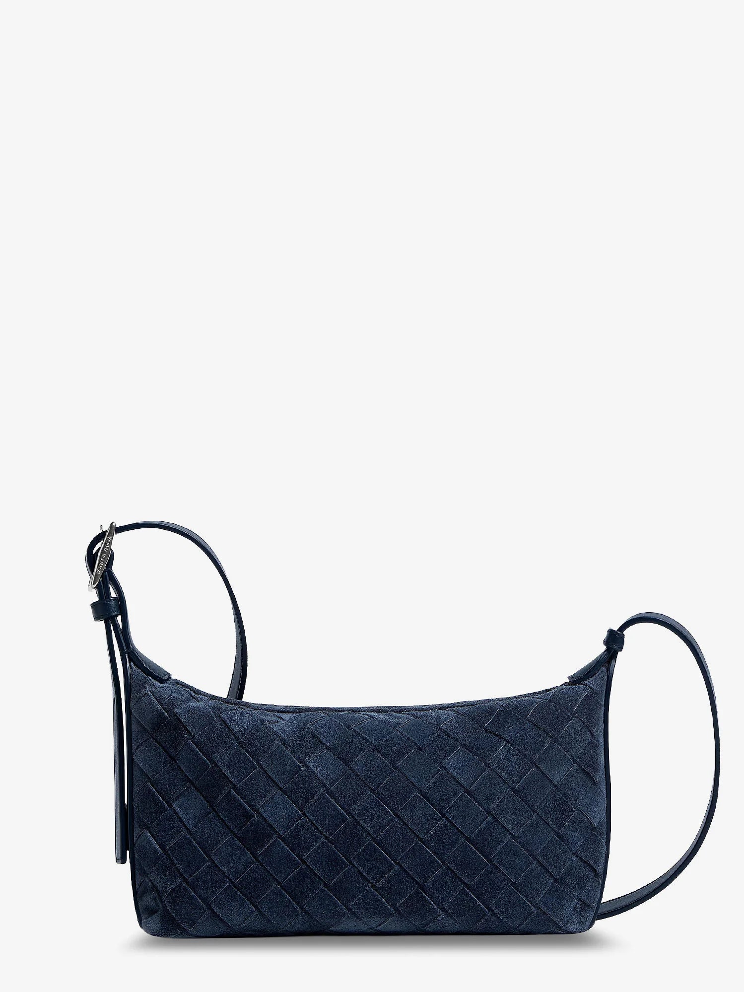 Traveler suede shoulder bag