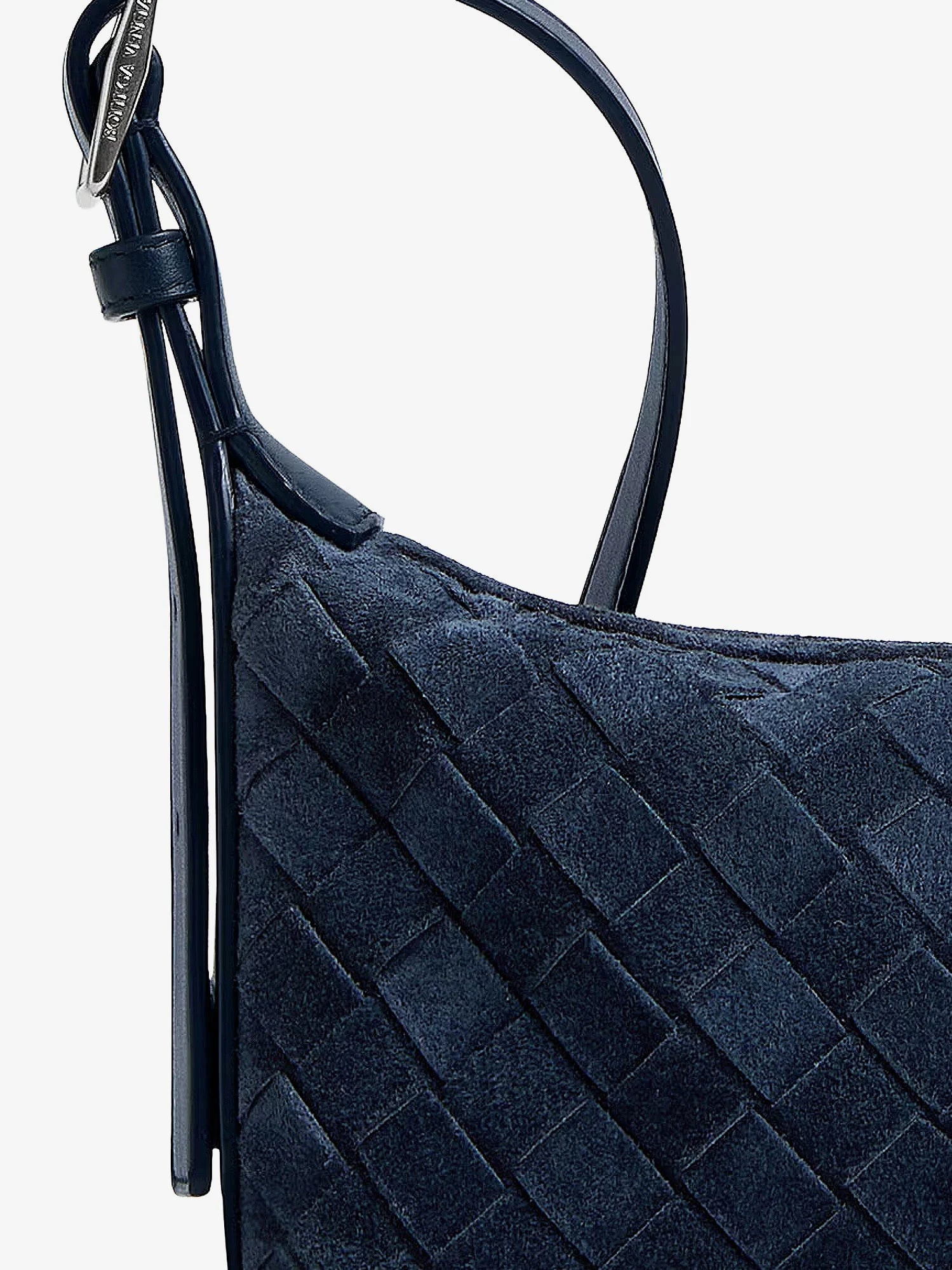 Traveler suede shoulder bag