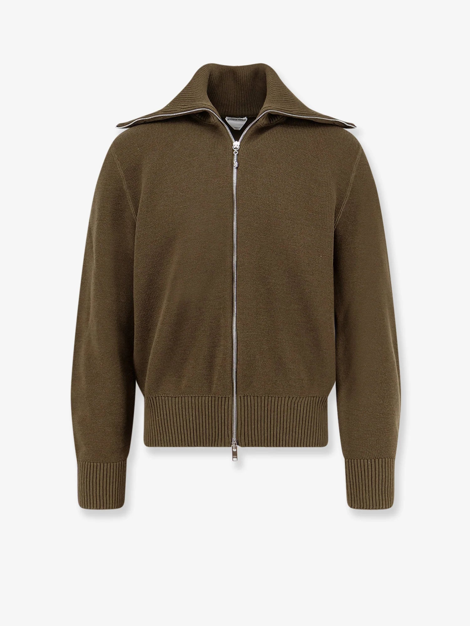 Wool and cotton cardigan