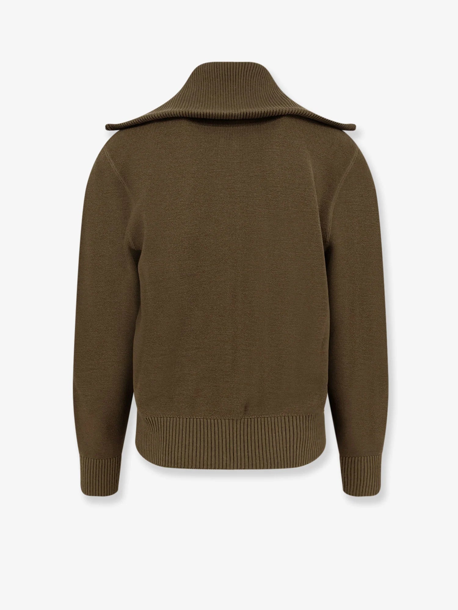 Wool and cotton cardigan
