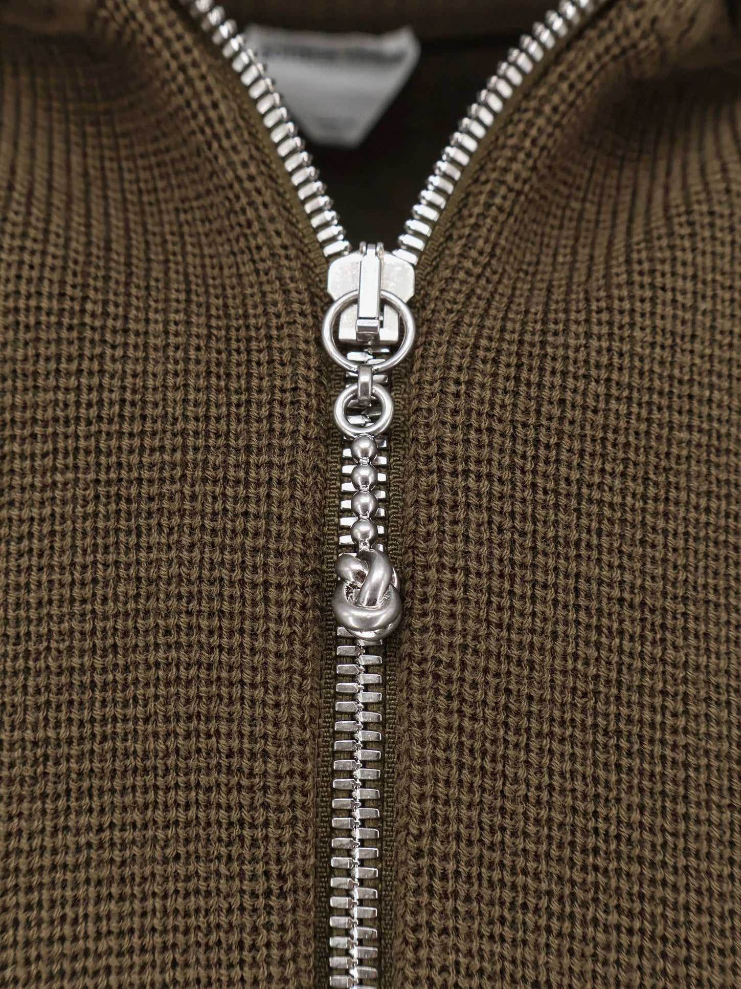 Wool and cotton cardigan