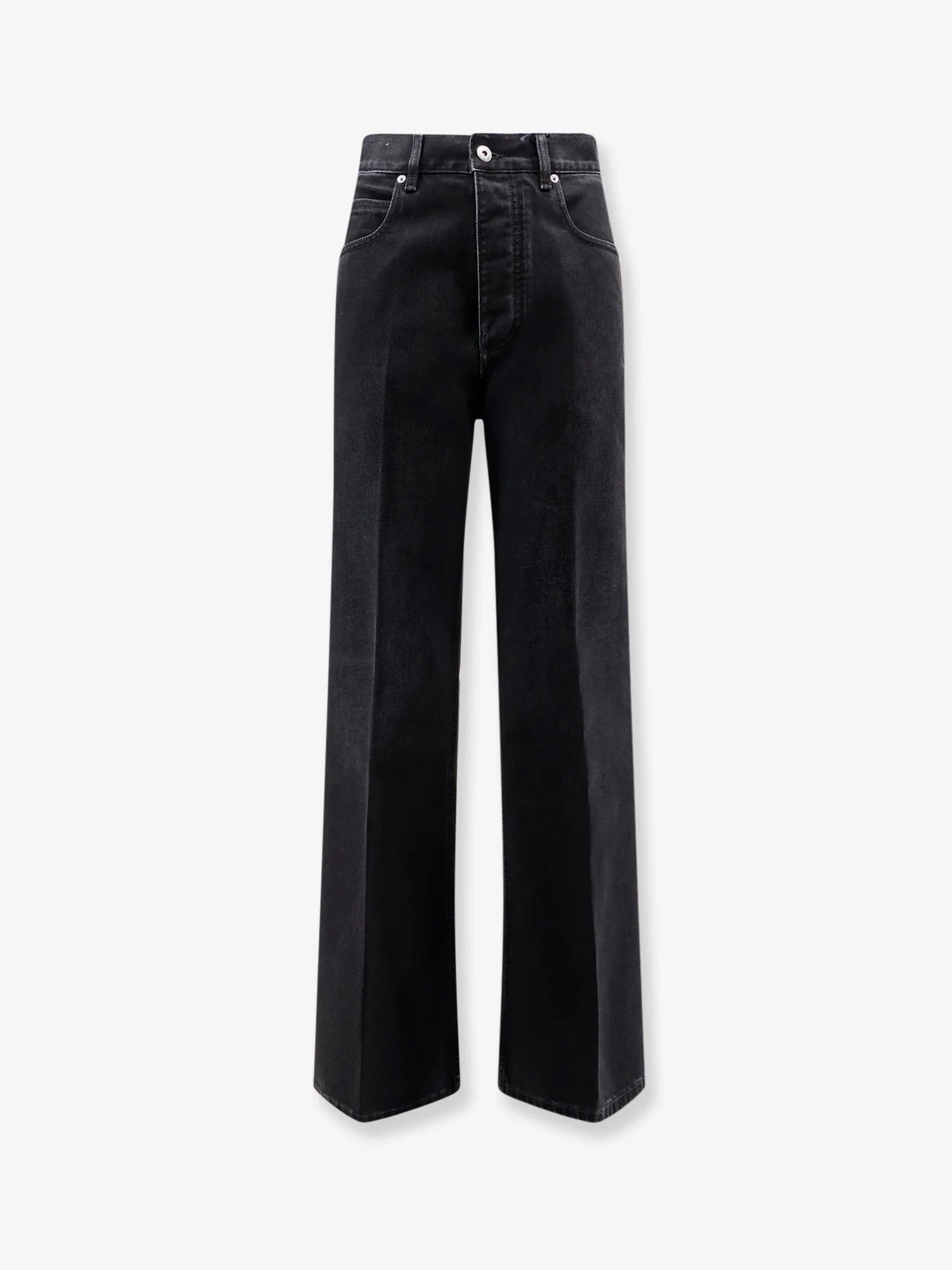 Black denim trousers