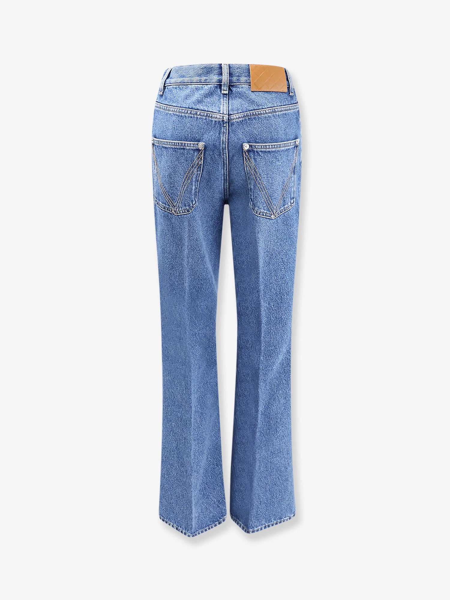 Black denim trousers