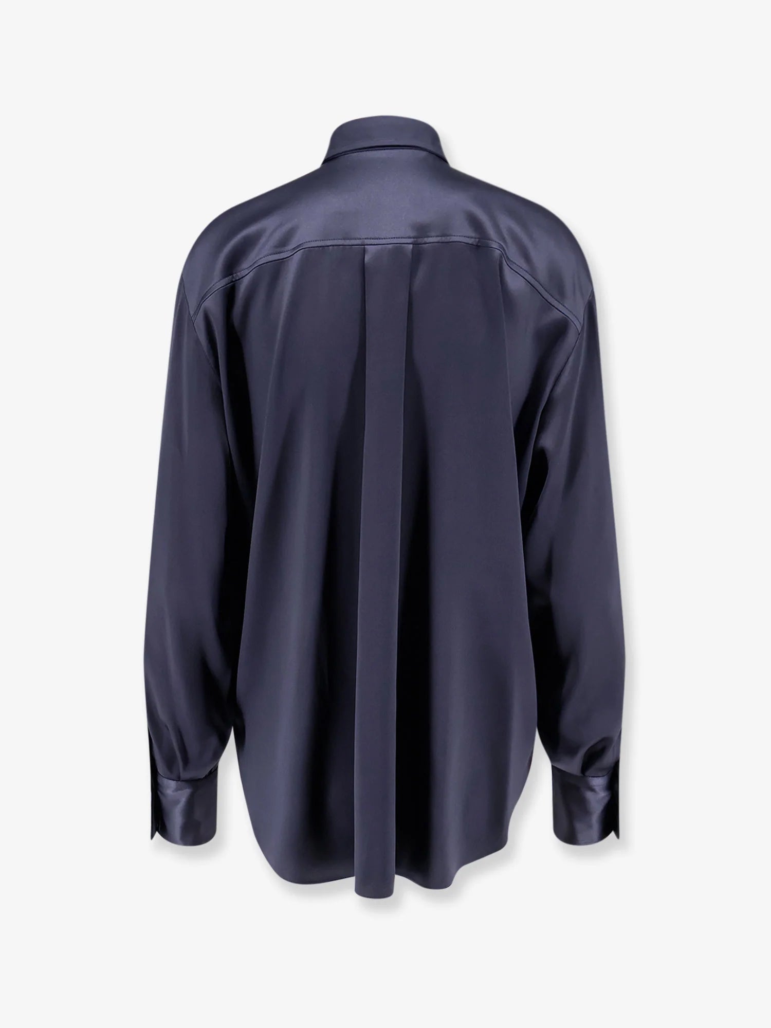 Silk shirt with Monili detail