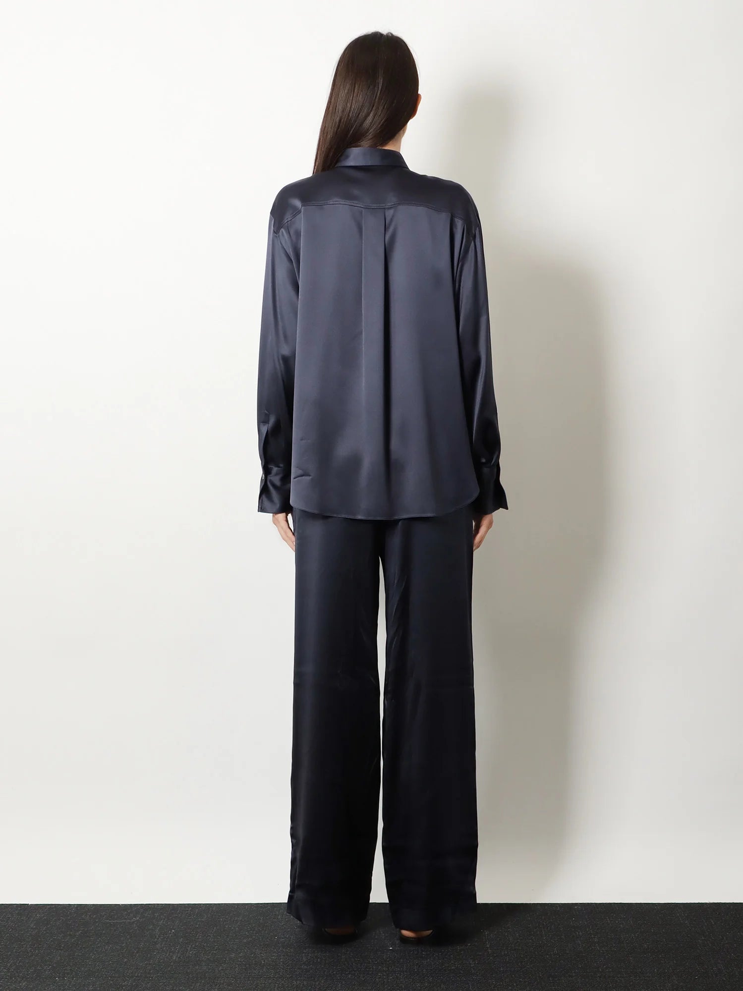 Silk trousers