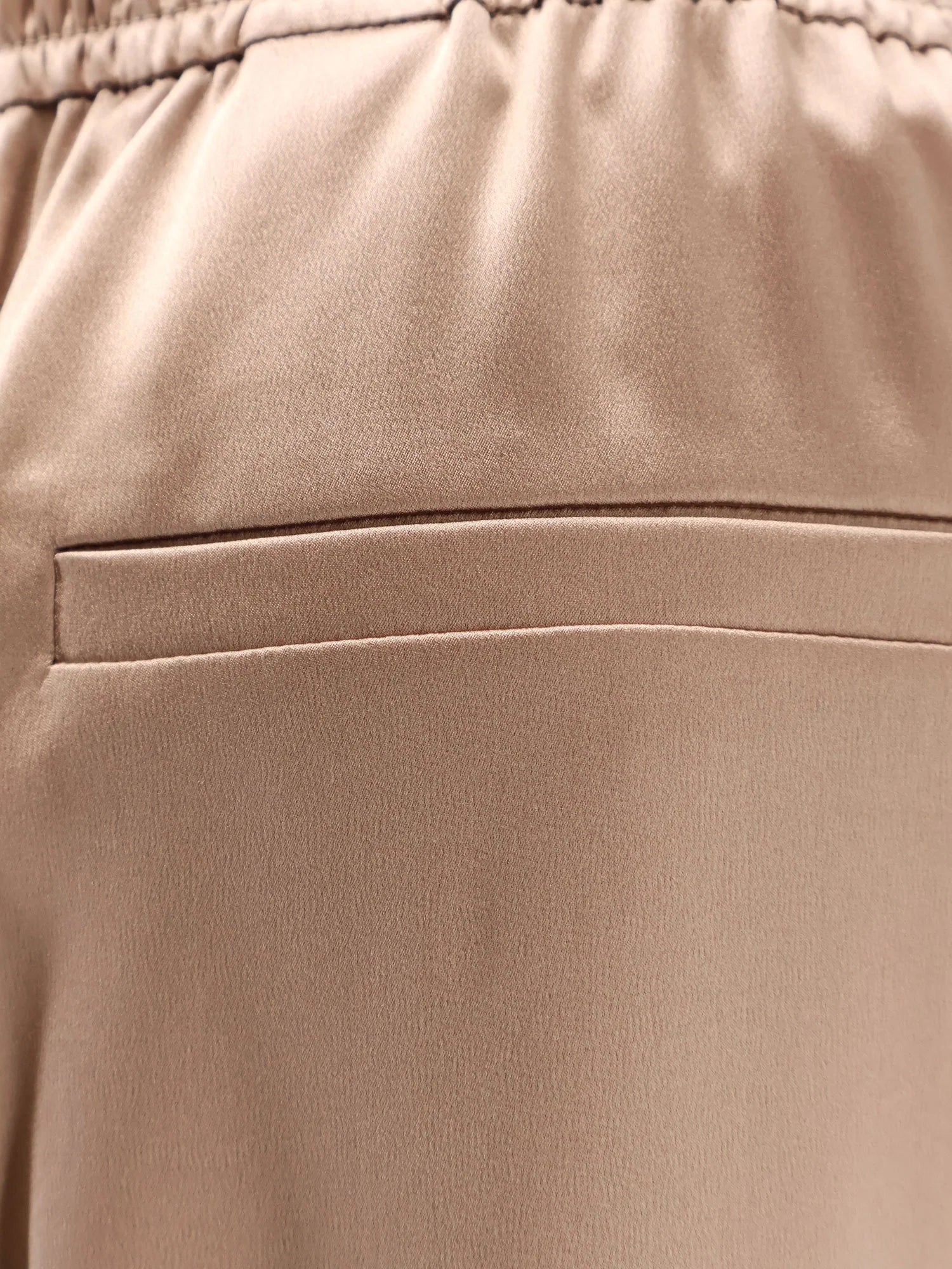 Silk trousers