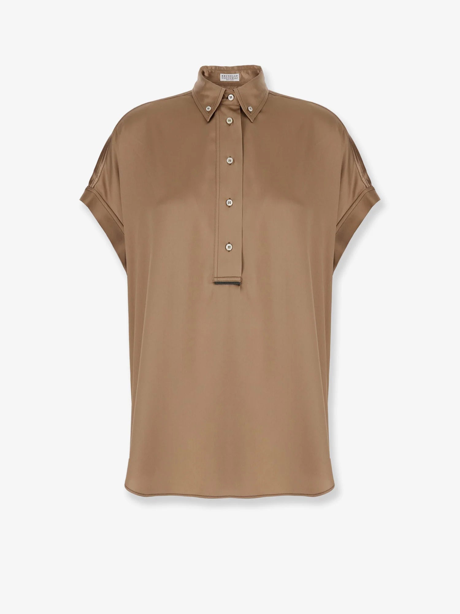 Silk blend shirt