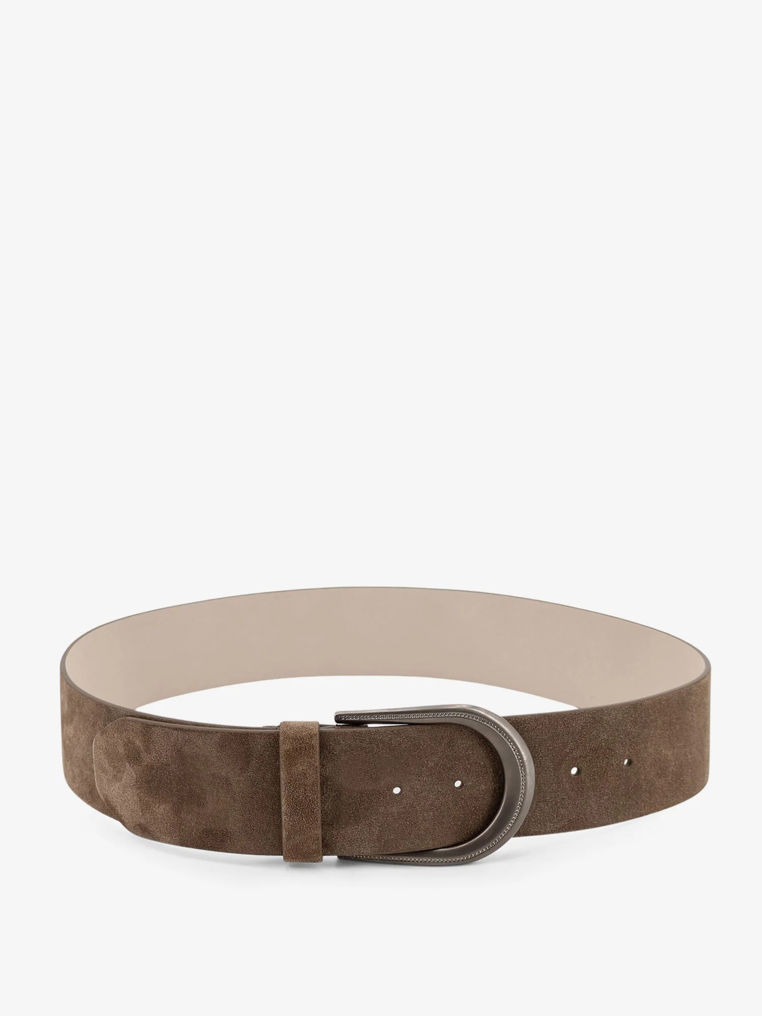 Suede belt