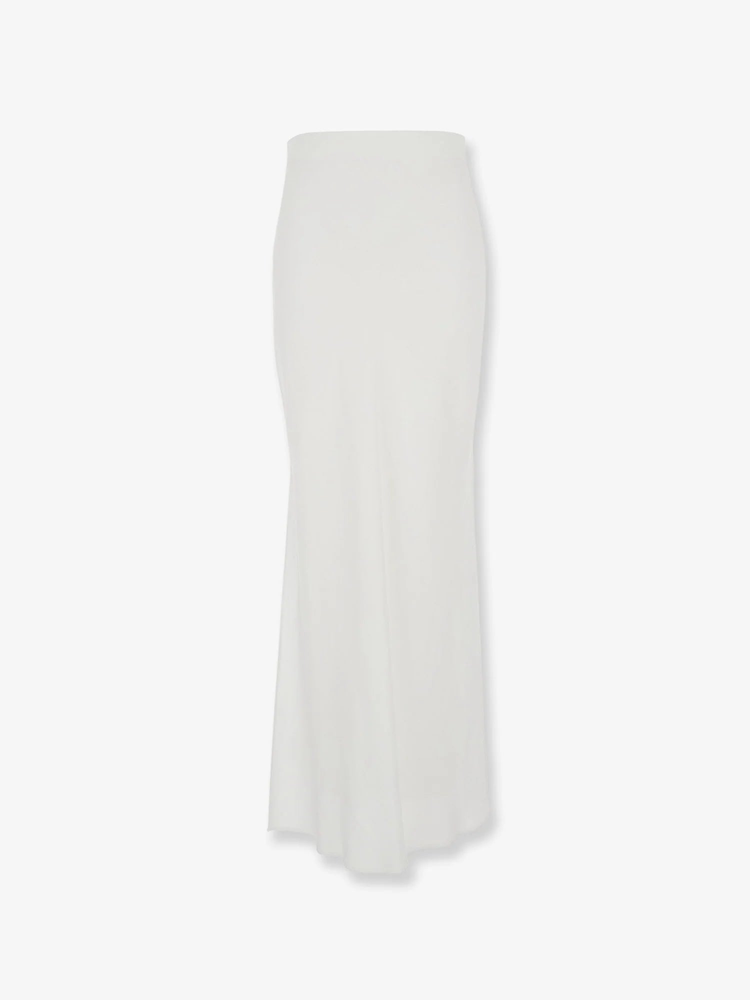 Satin long skirt