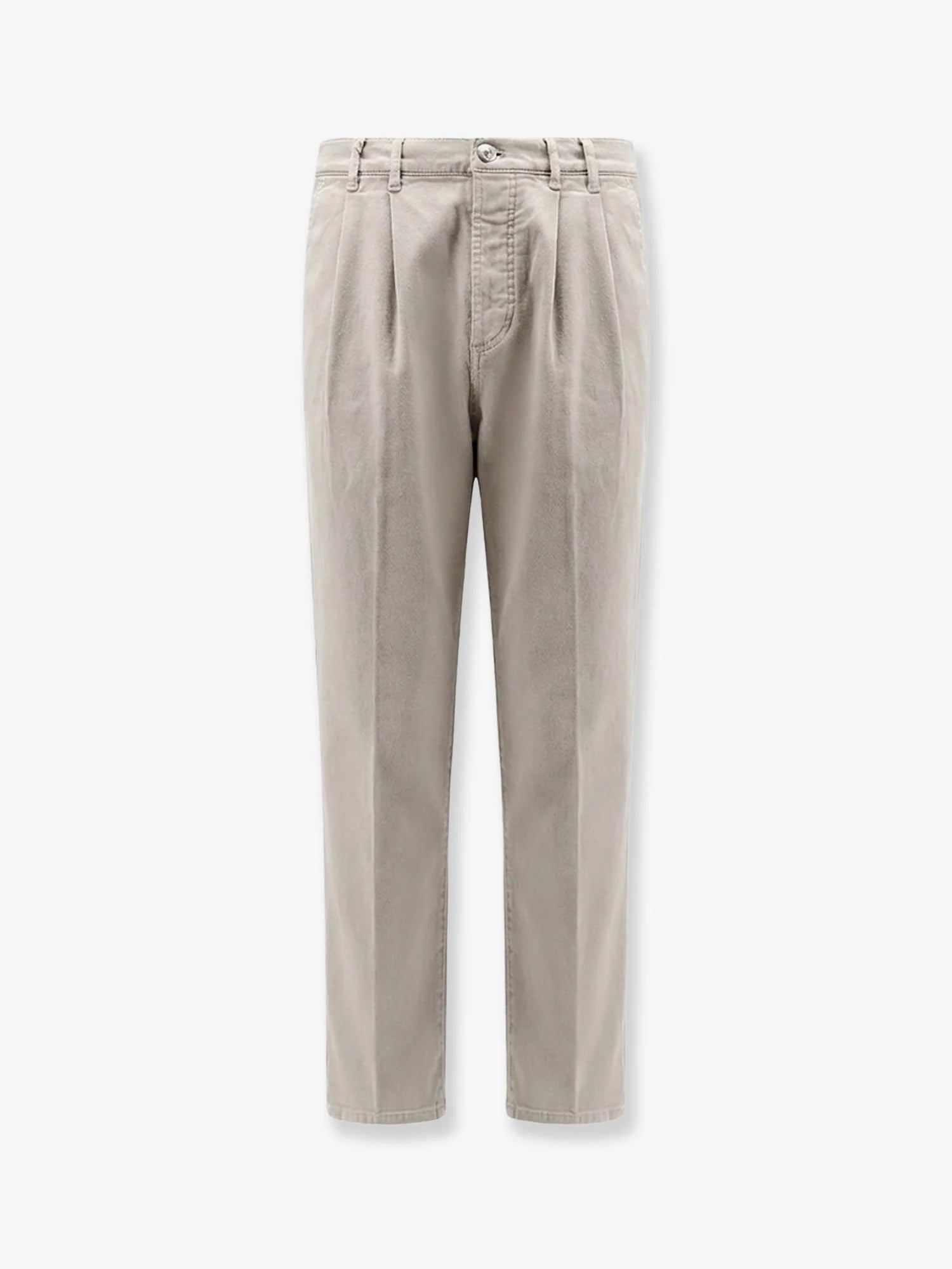 Stretch canvas trousers