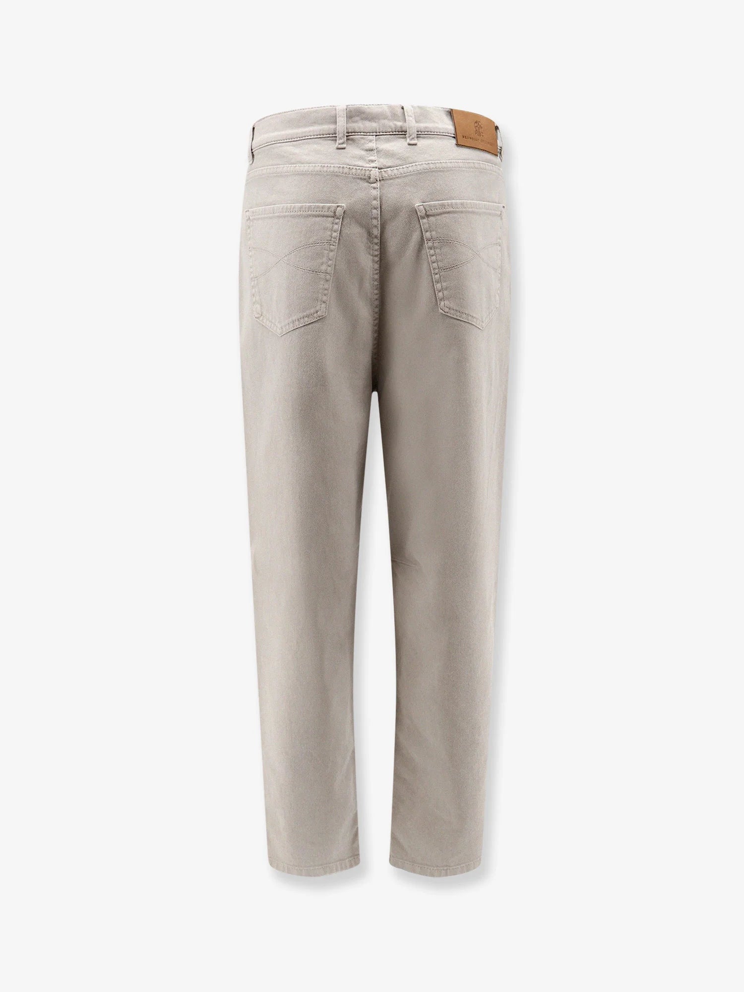Stretch canvas trousers