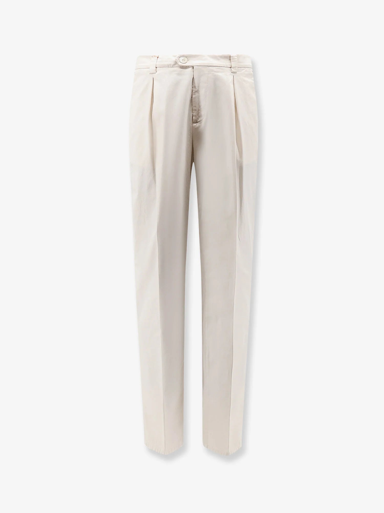 Stretch cotton trousers
