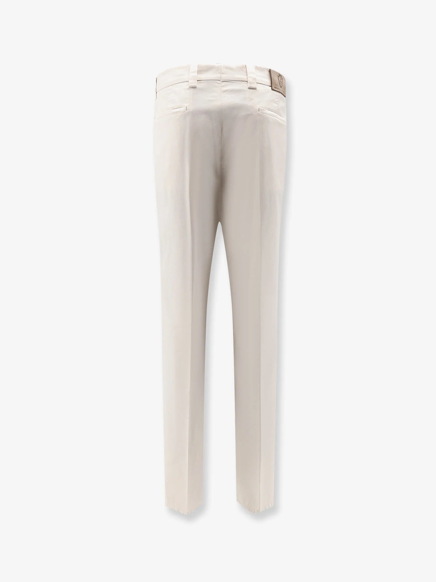 Stretch cotton trousers