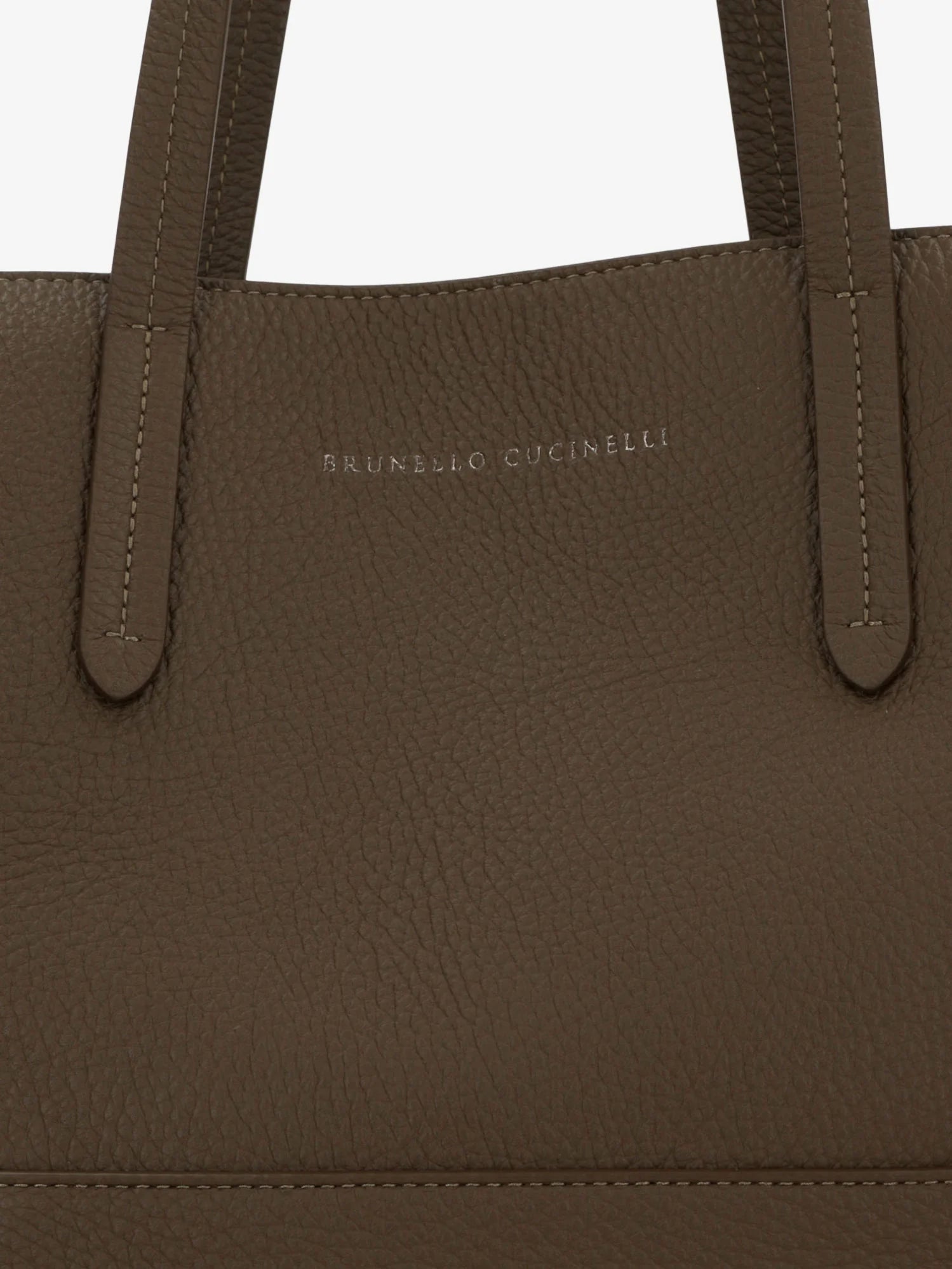 BC Duo hammered leather shoulder bag