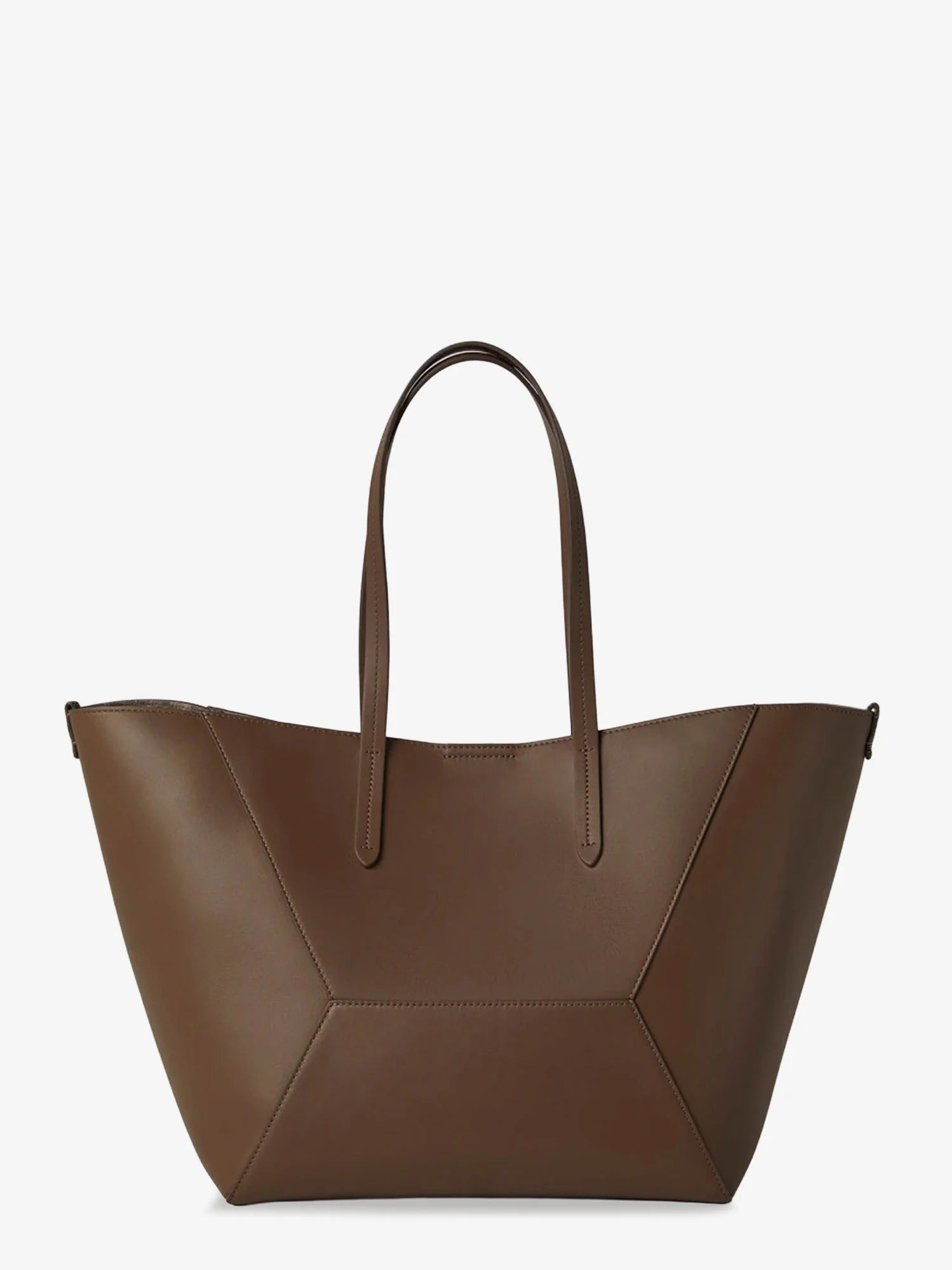 BC Duo hammered leather handbag