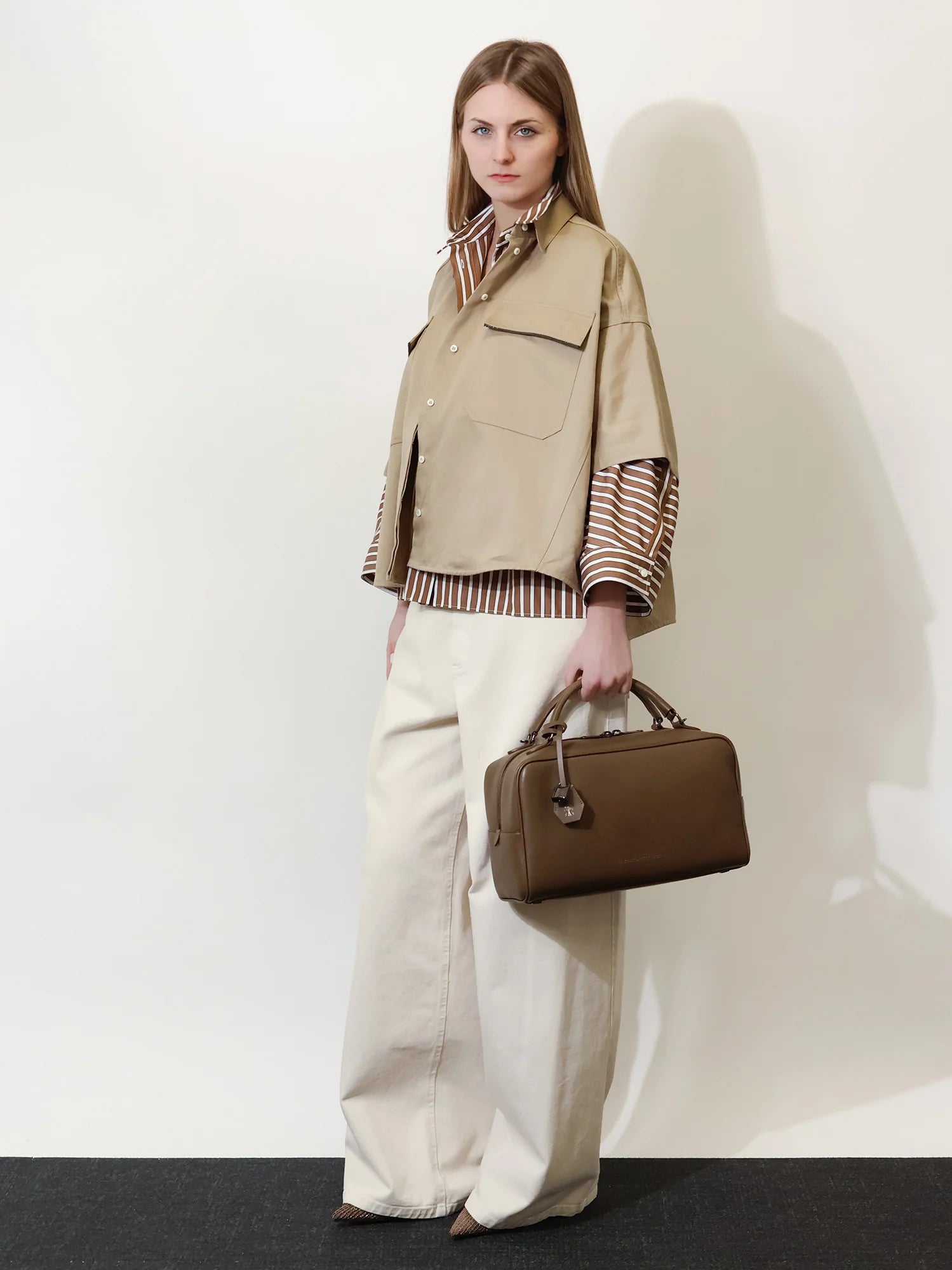 Boston Explorer leather crossbody bag