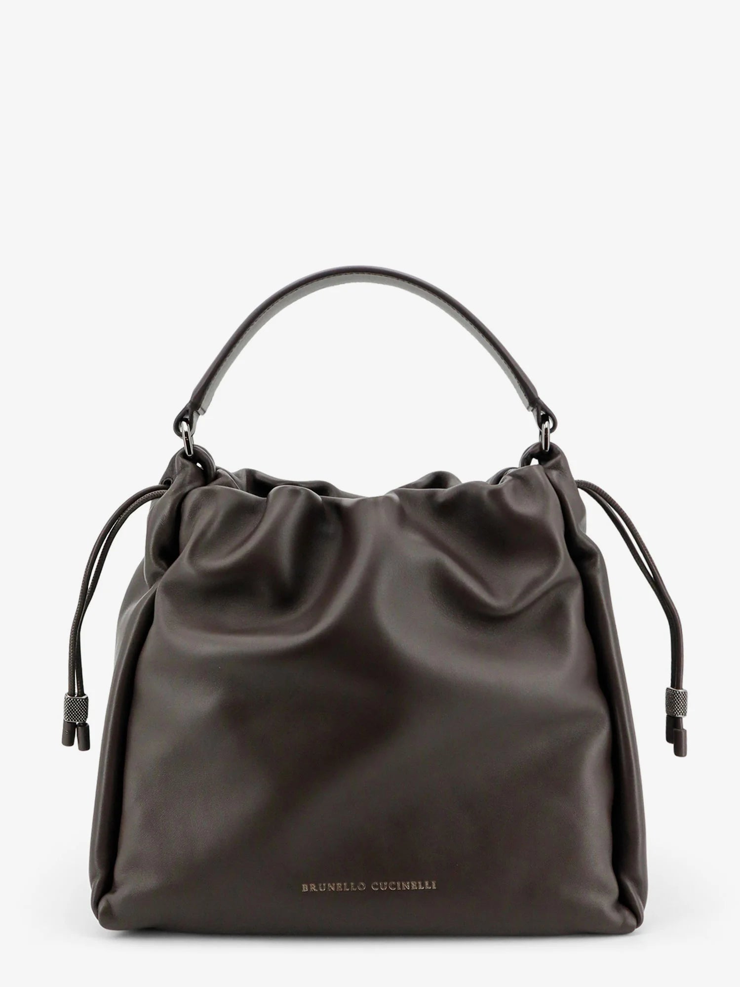 Bucket Mellow leather shoulder bag