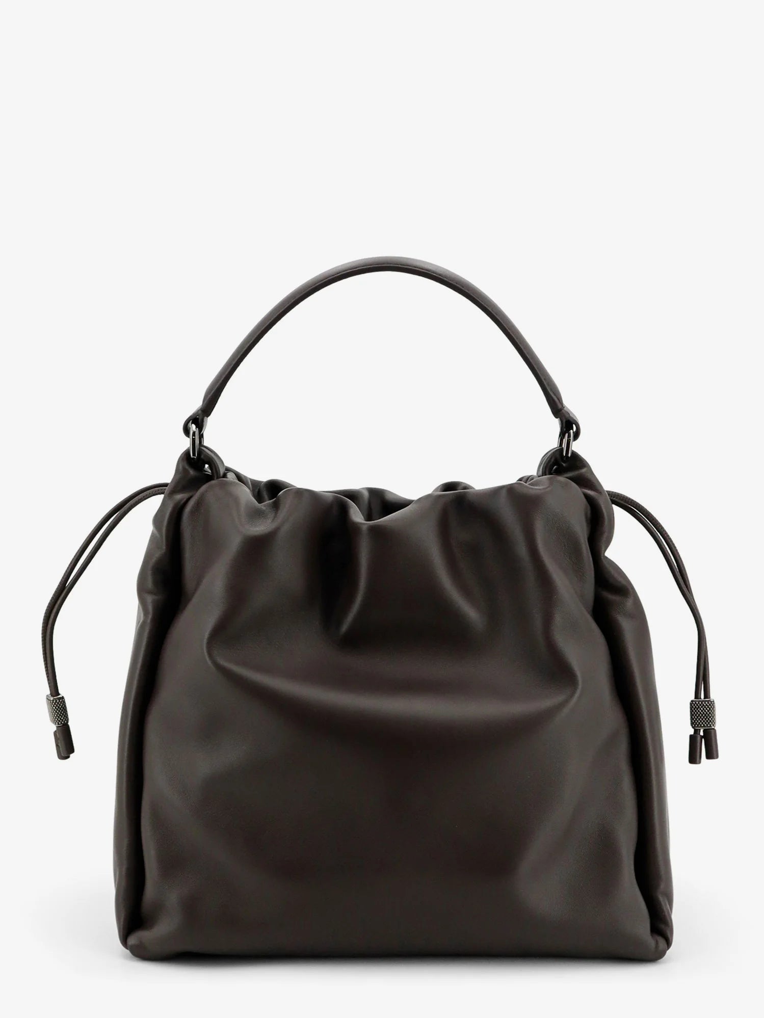 Bucket Mellow leather shoulder bag