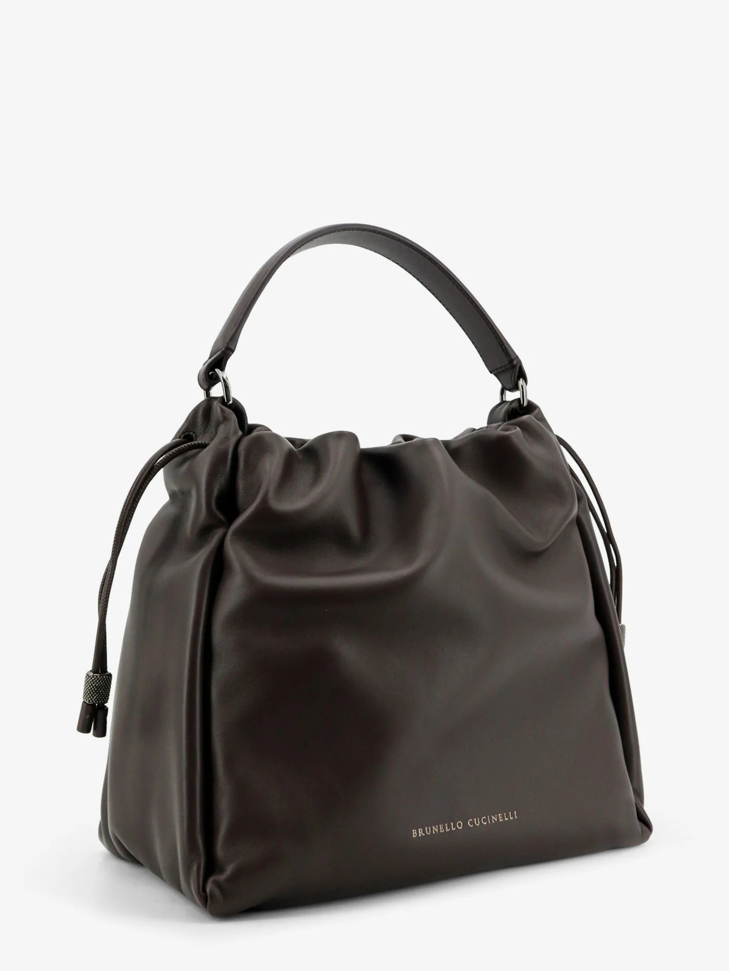 Bucket Mellow leather shoulder bag
