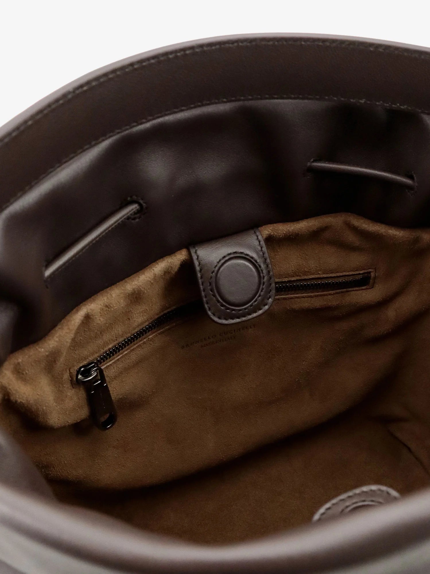 Bucket Mellow leather shoulder bag
