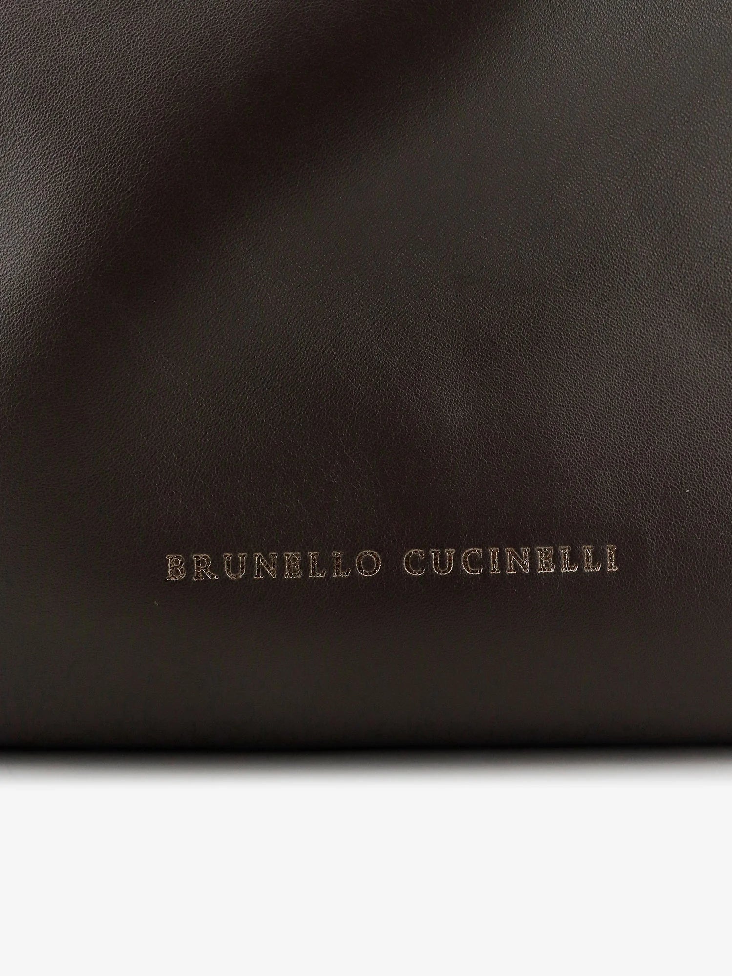 Bucket Mellow leather shoulder bag