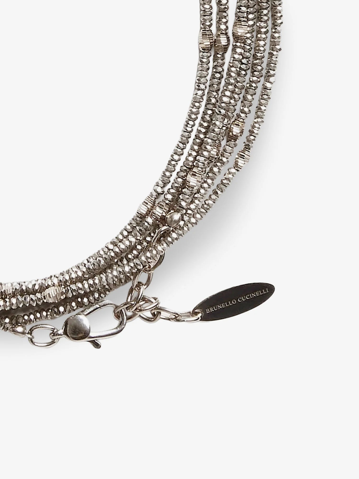 Wrap hematite and 925 Sterling silver bracelet