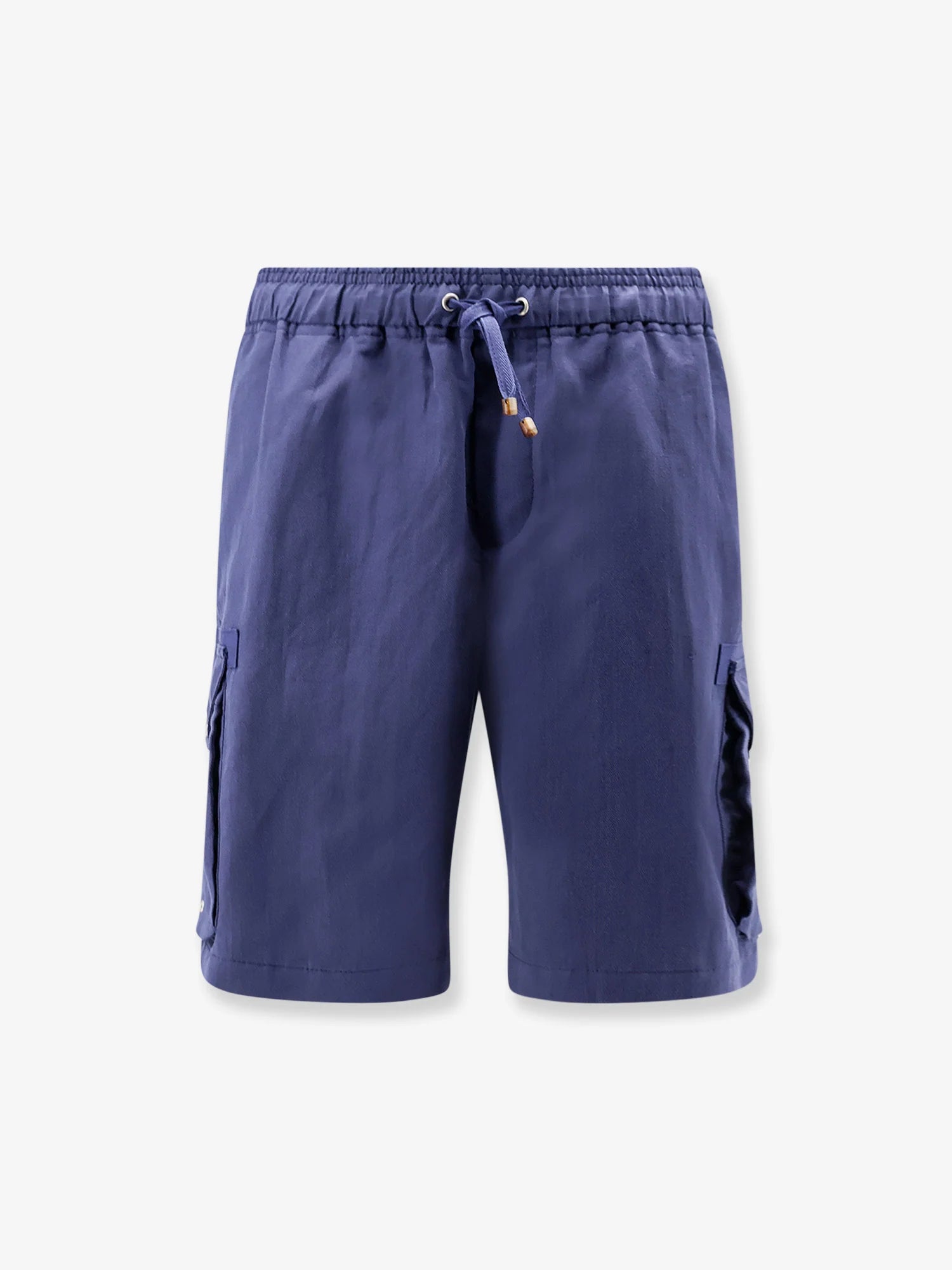 Linen and cotton shorts