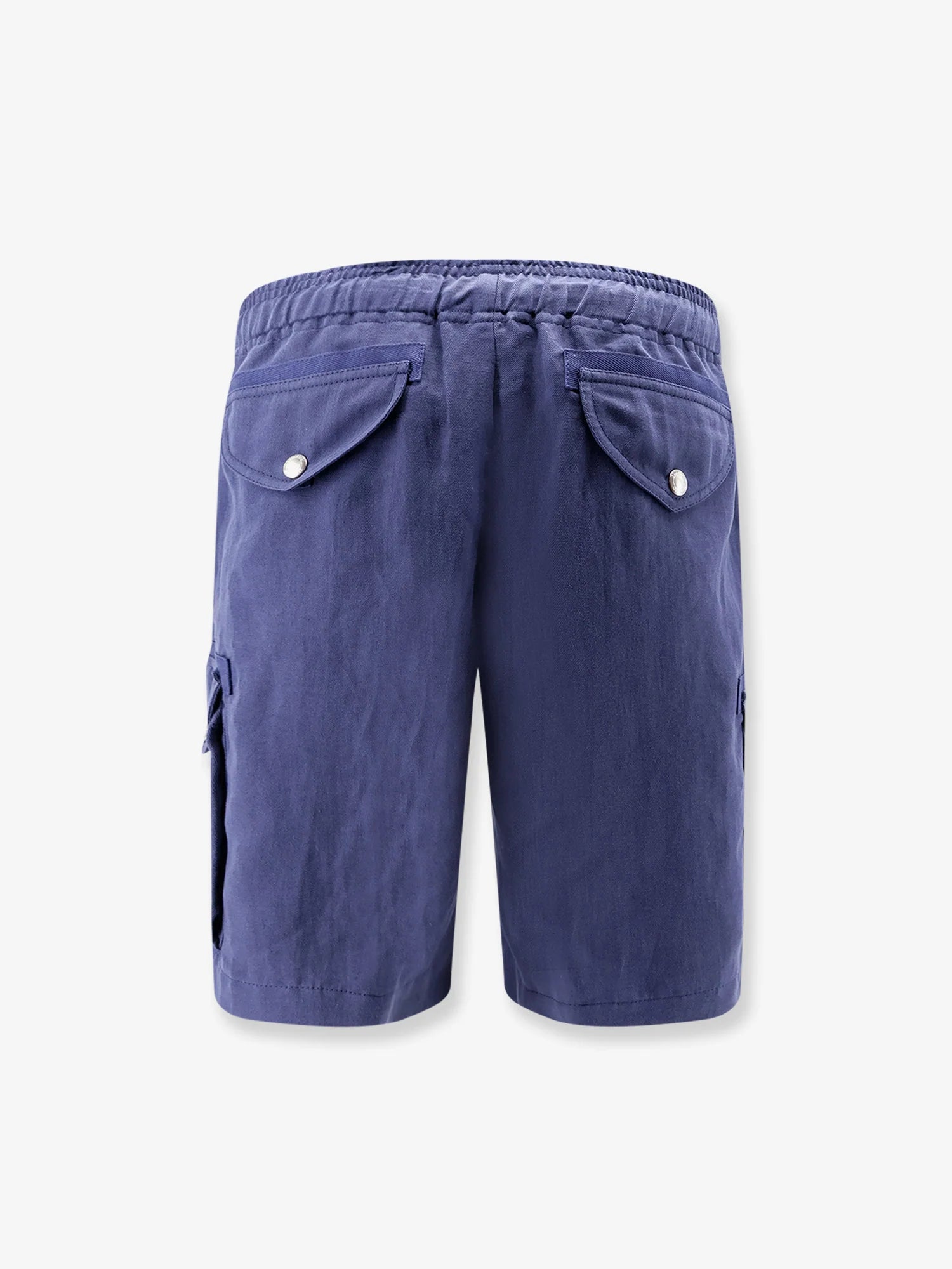 Linen and cotton shorts