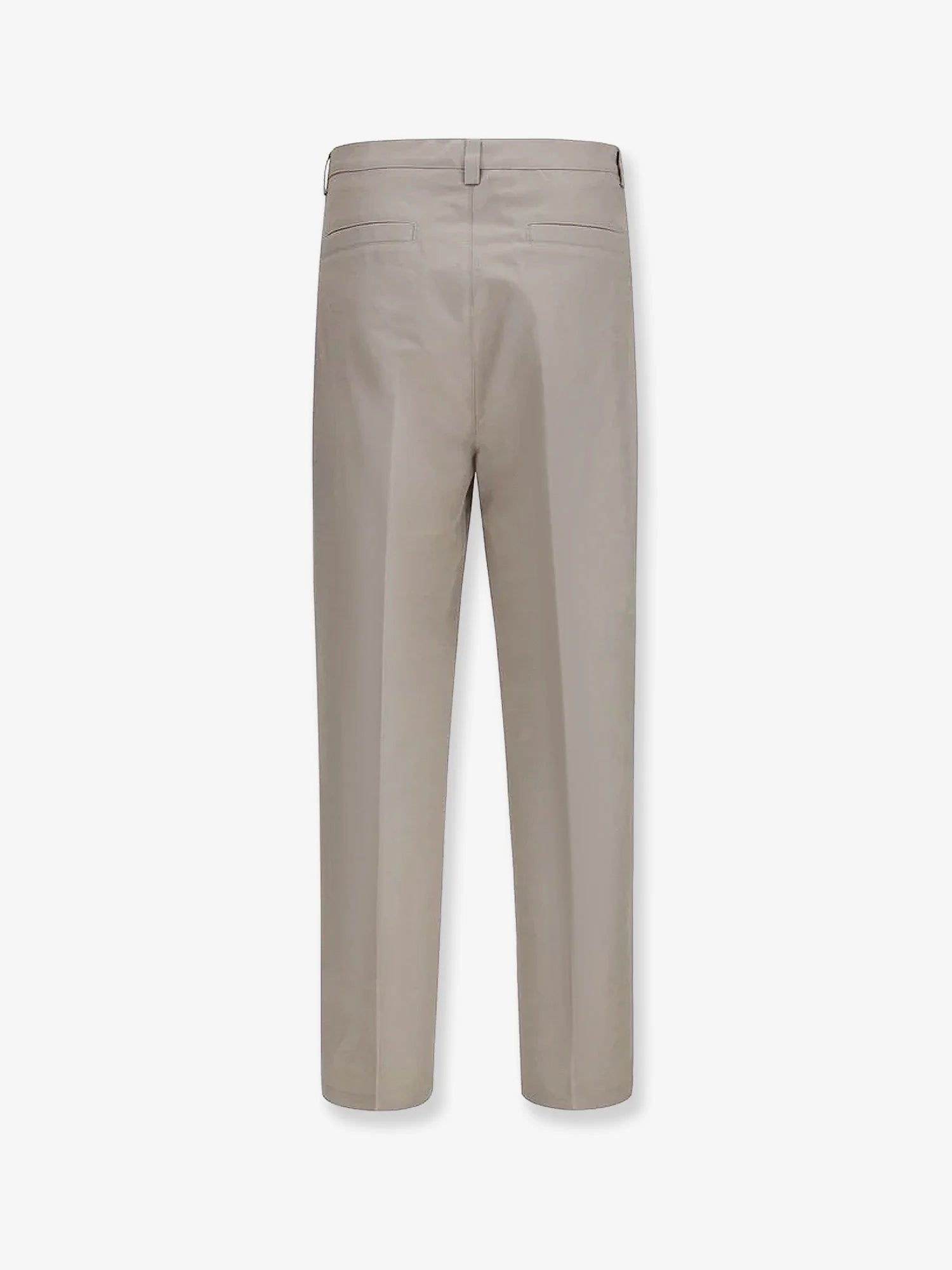 Cotton and linen trousers