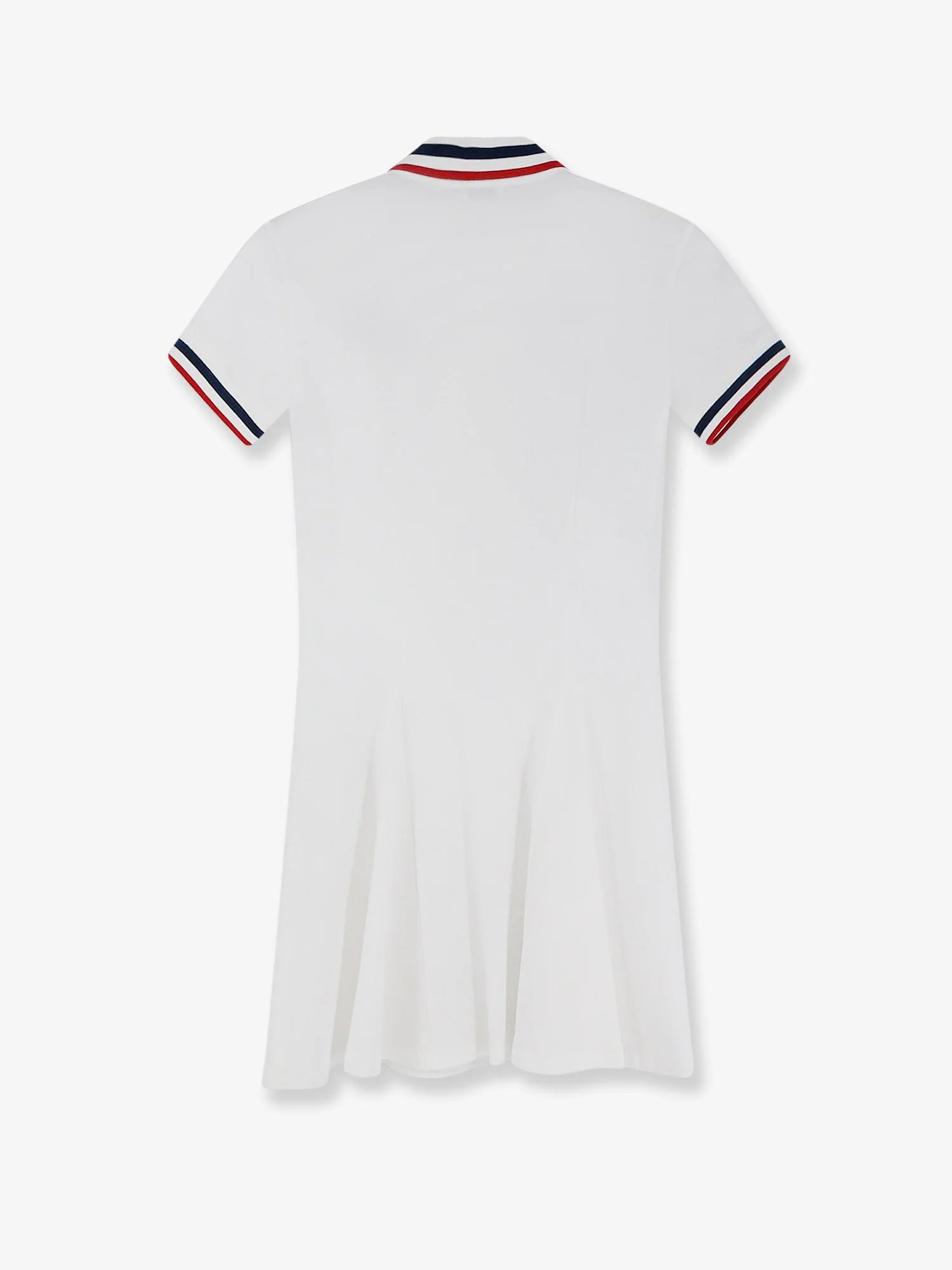 Stretch cotton piquet mini dress