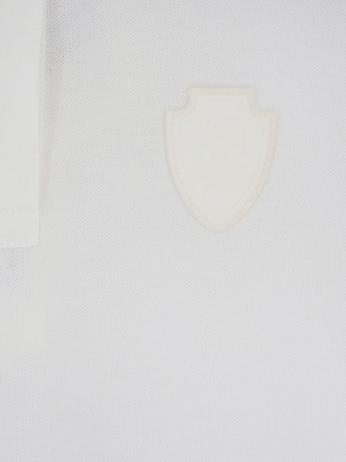 Cotton blend polo shirt