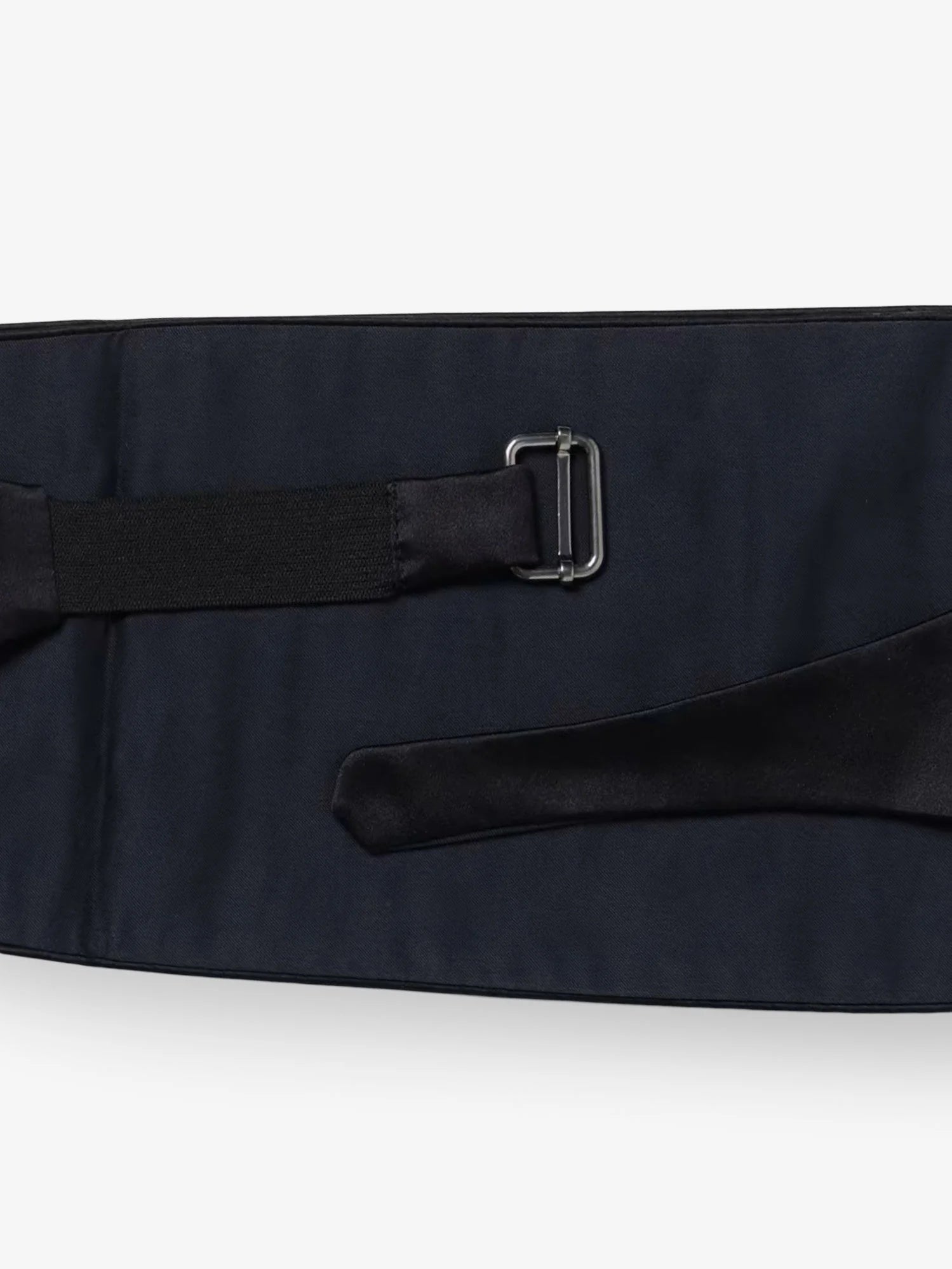 Cotton and silk cummerbund