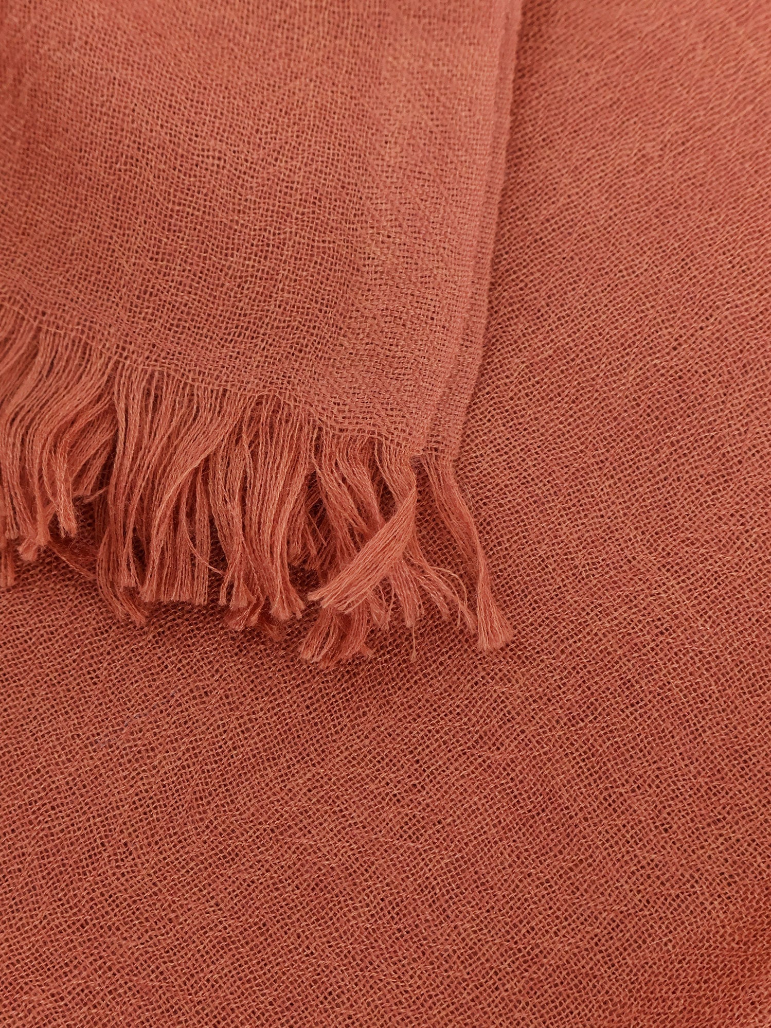 Cashmere and silk scarf