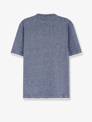 Linen and cotton blend T-shirt