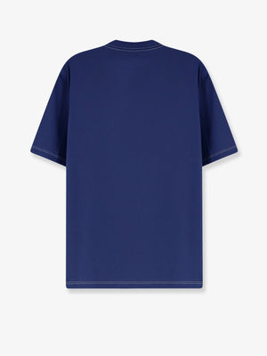 Technical nylon T-shirt with front logo
