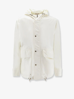 Cotton and nylon blend jacket