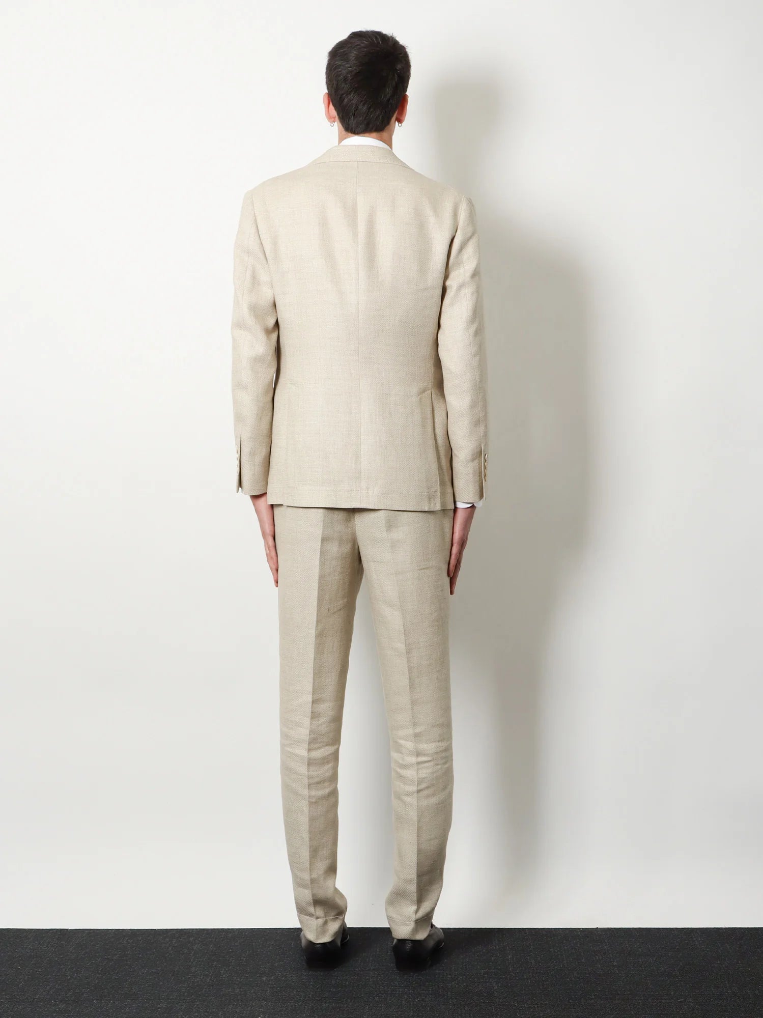 Silk, linen and wool suit