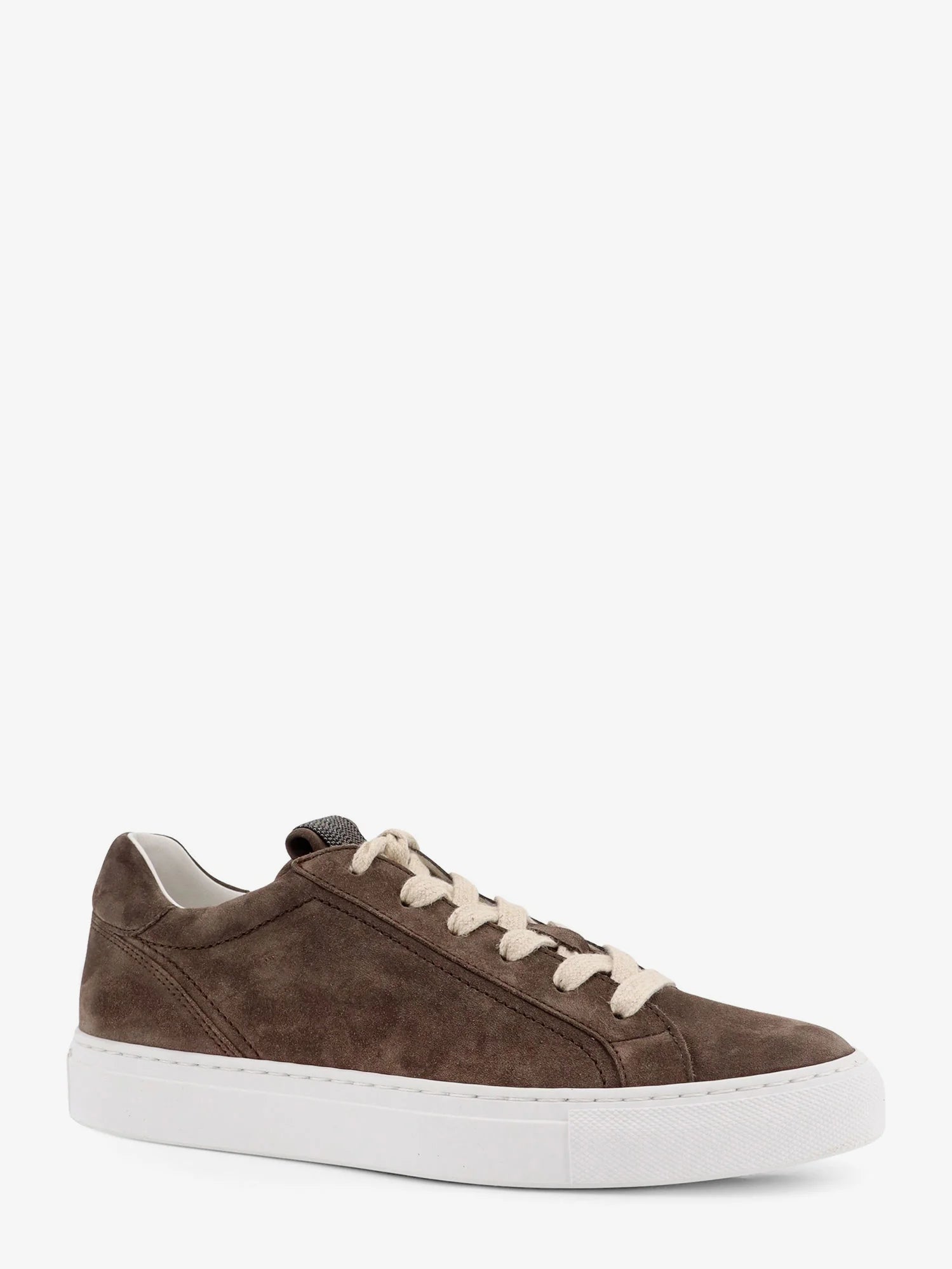 Suede sneakers with Monili detail