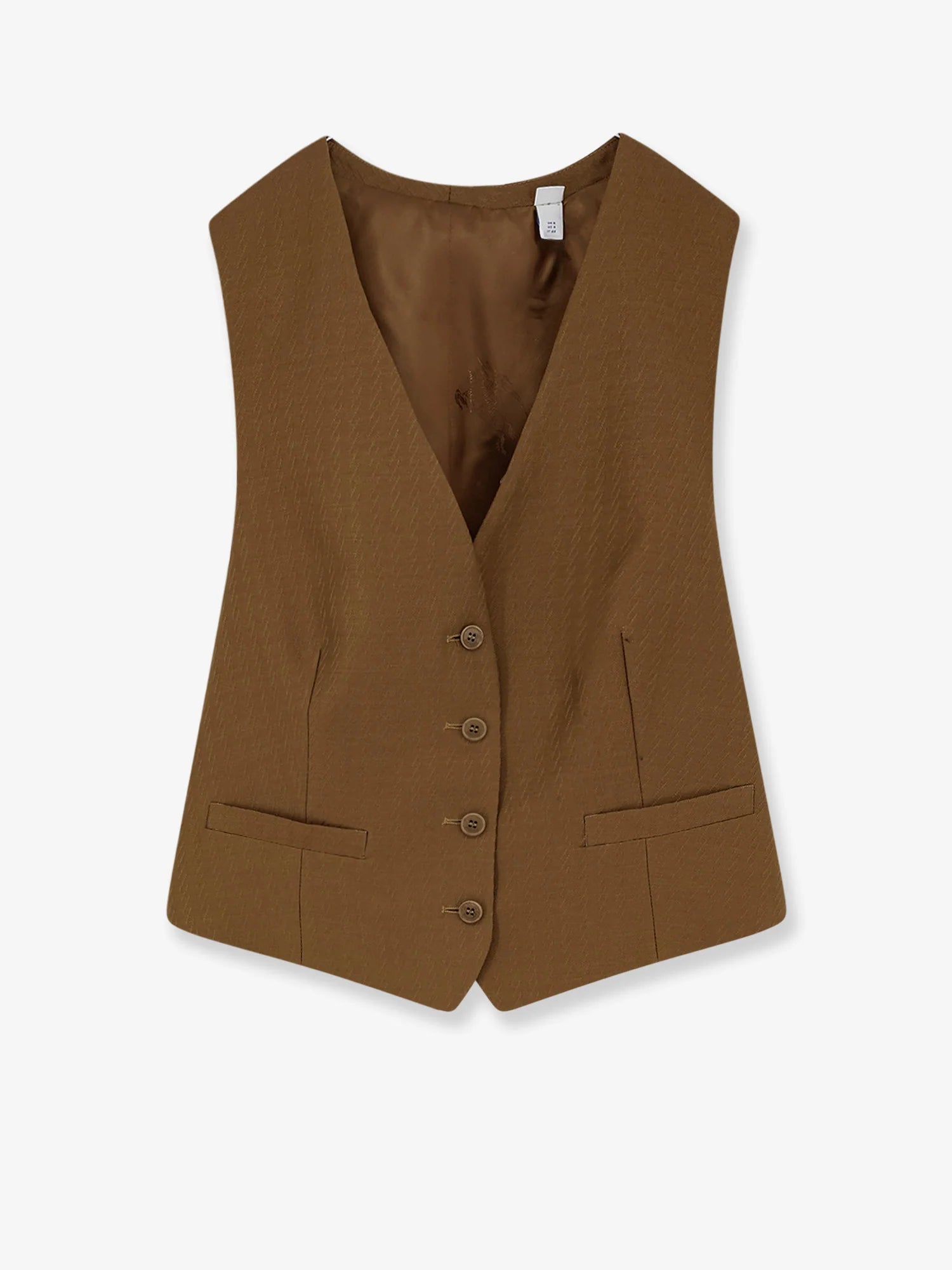 Warren wool and mohair vest