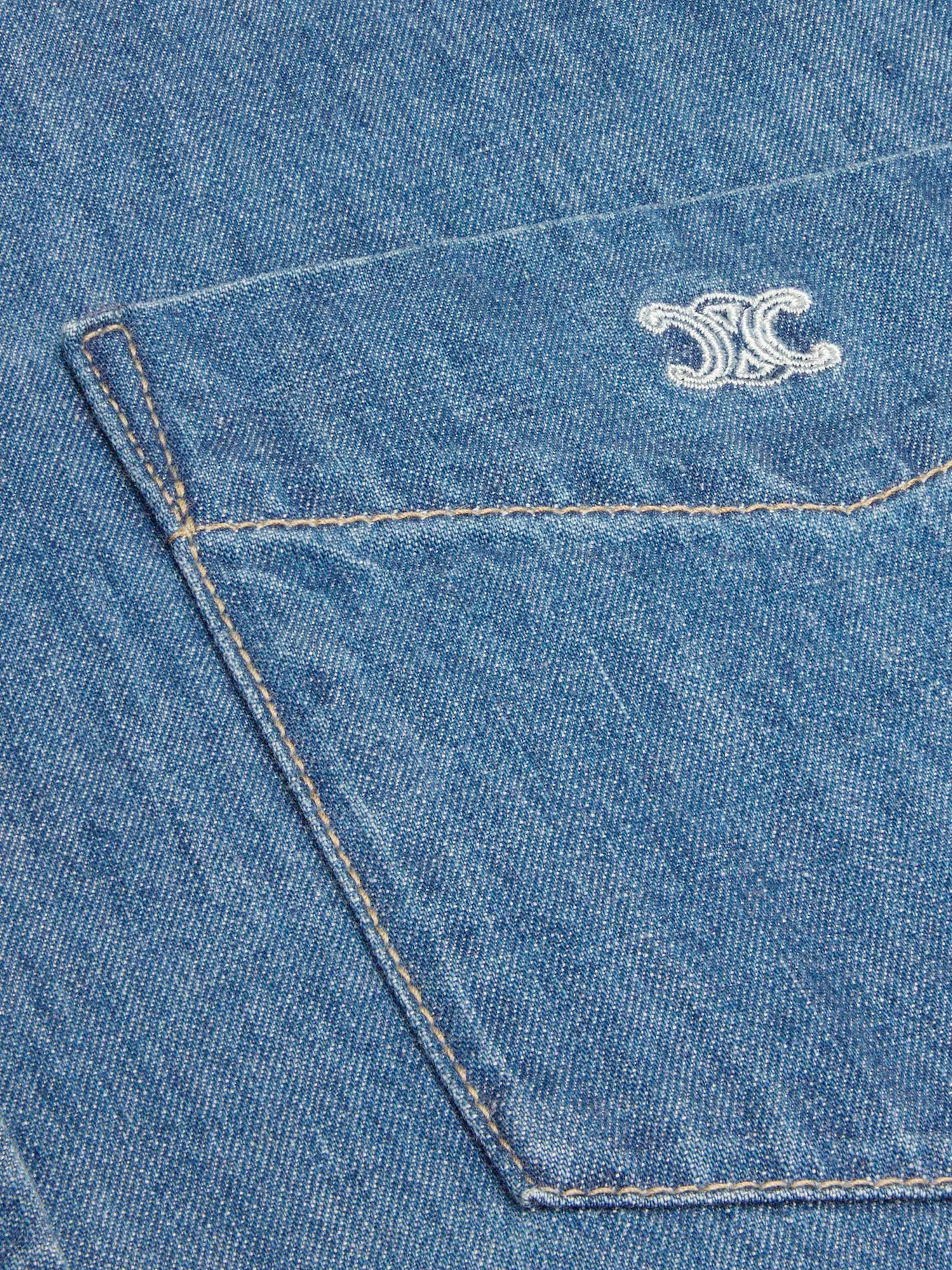 Cotton shirt with Triomphe detail