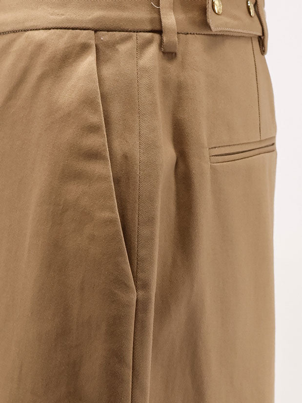 Dock cotton trousers